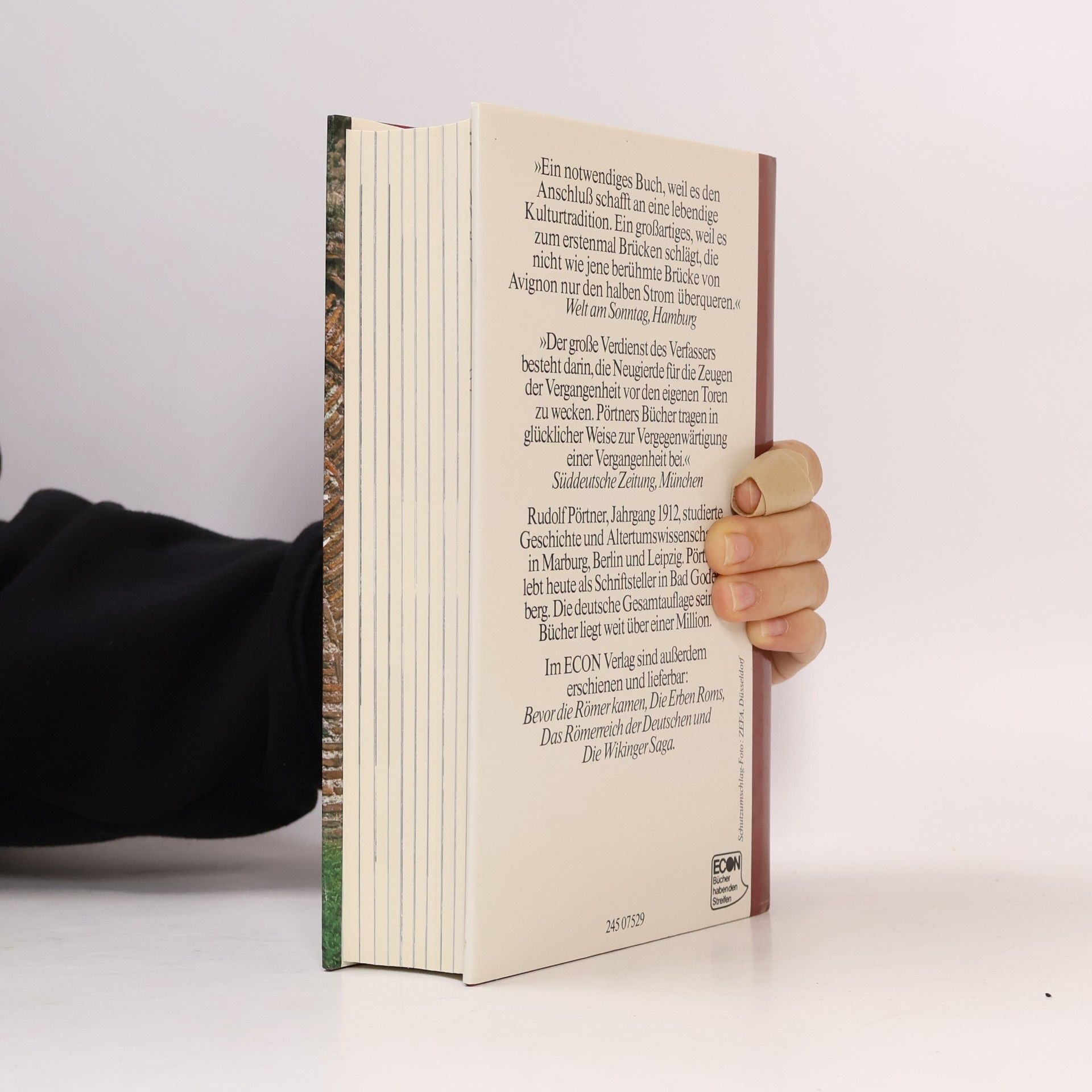 Rudolf Pörtner Mit dem Fahrstuhl in die Römerzeit : Städte und Stätten deutscher Frühgeschichte