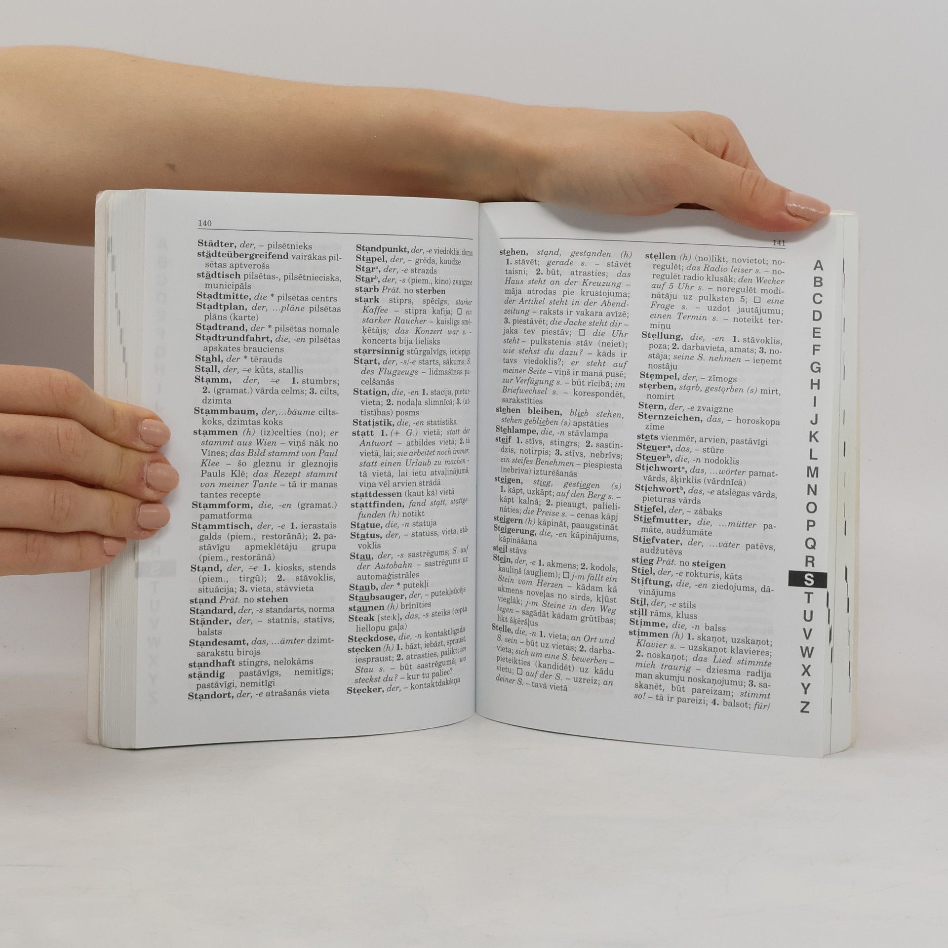 Wörterbuch / Mācību Vārdnīca