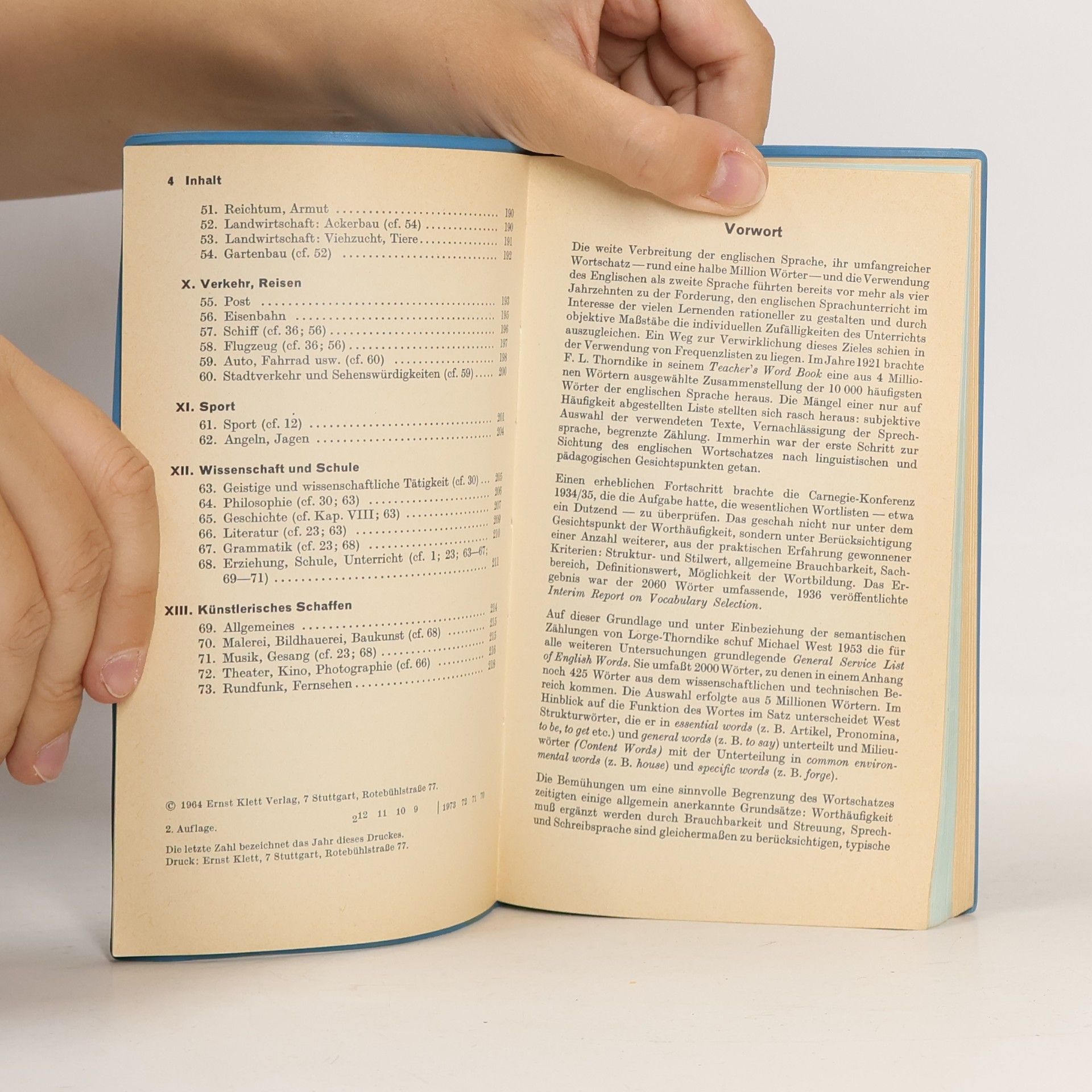 Erich Weiss Grund- und Aufbauwortschatz. English
