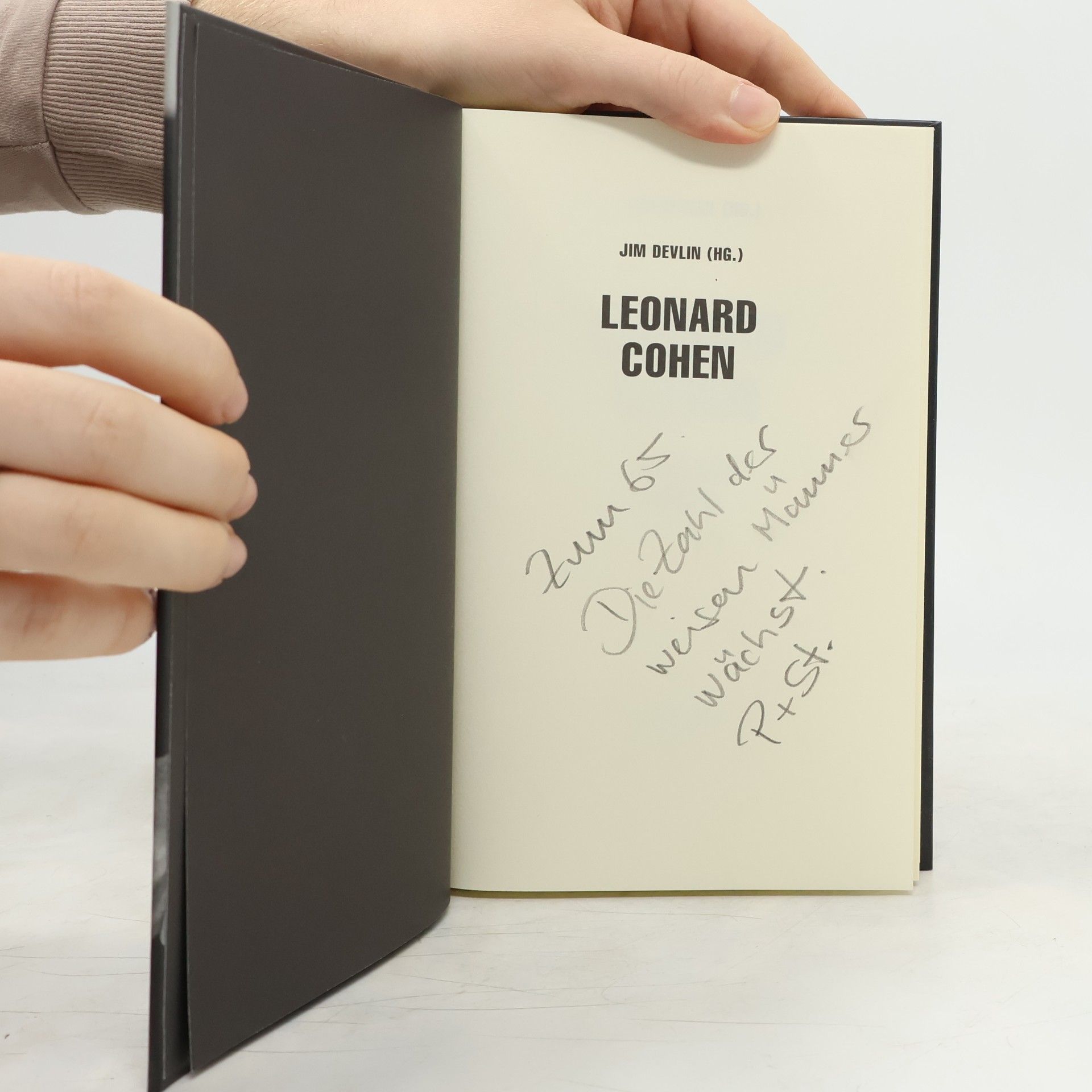 Leonard Cohen Leonard Cohen in eigenen Worten