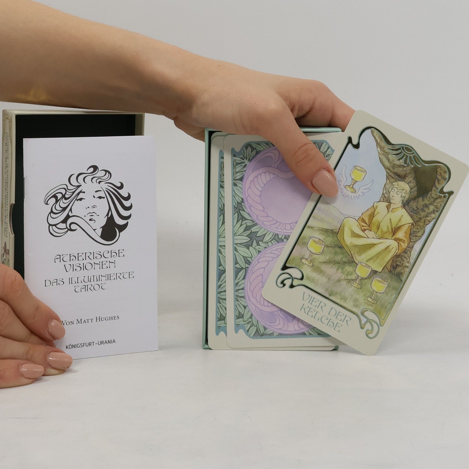 Matt Hughes Ätherische Visionen. Das illuminierte Tarot