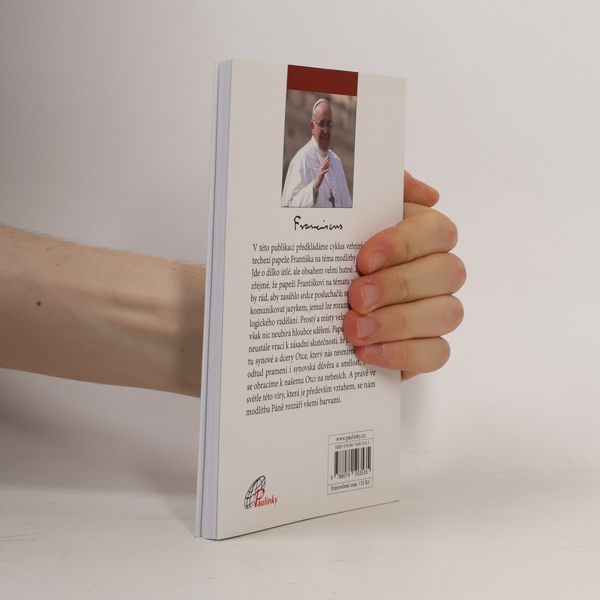 Papst Franziskus Modlitba Otčenáš