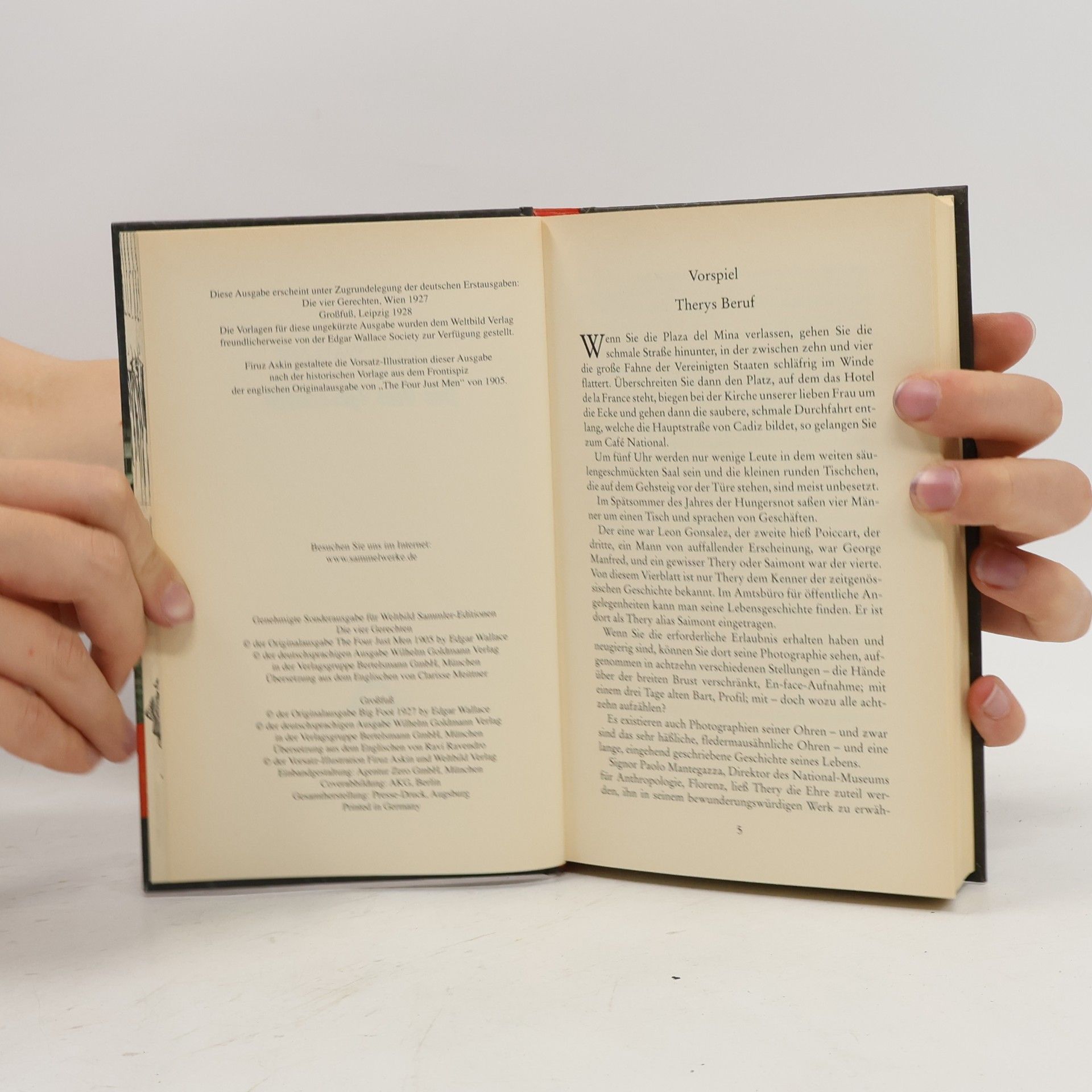 Edgar Wallace Die vier Gerechten. Großfuß