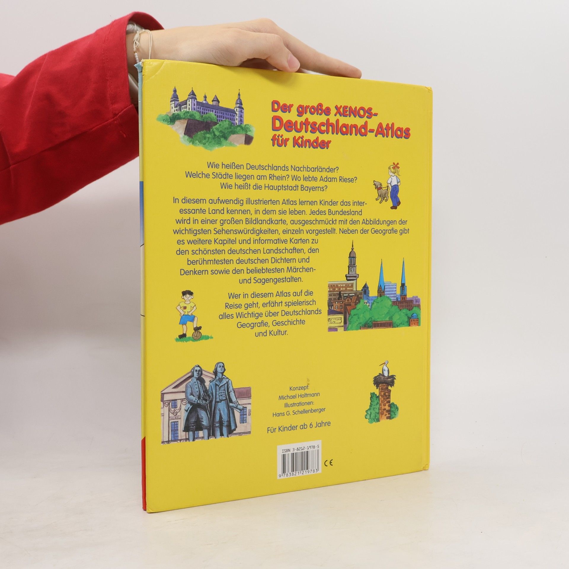 Michael Holtmann Der große Xenos-Deutschland-Atlas für Kinder