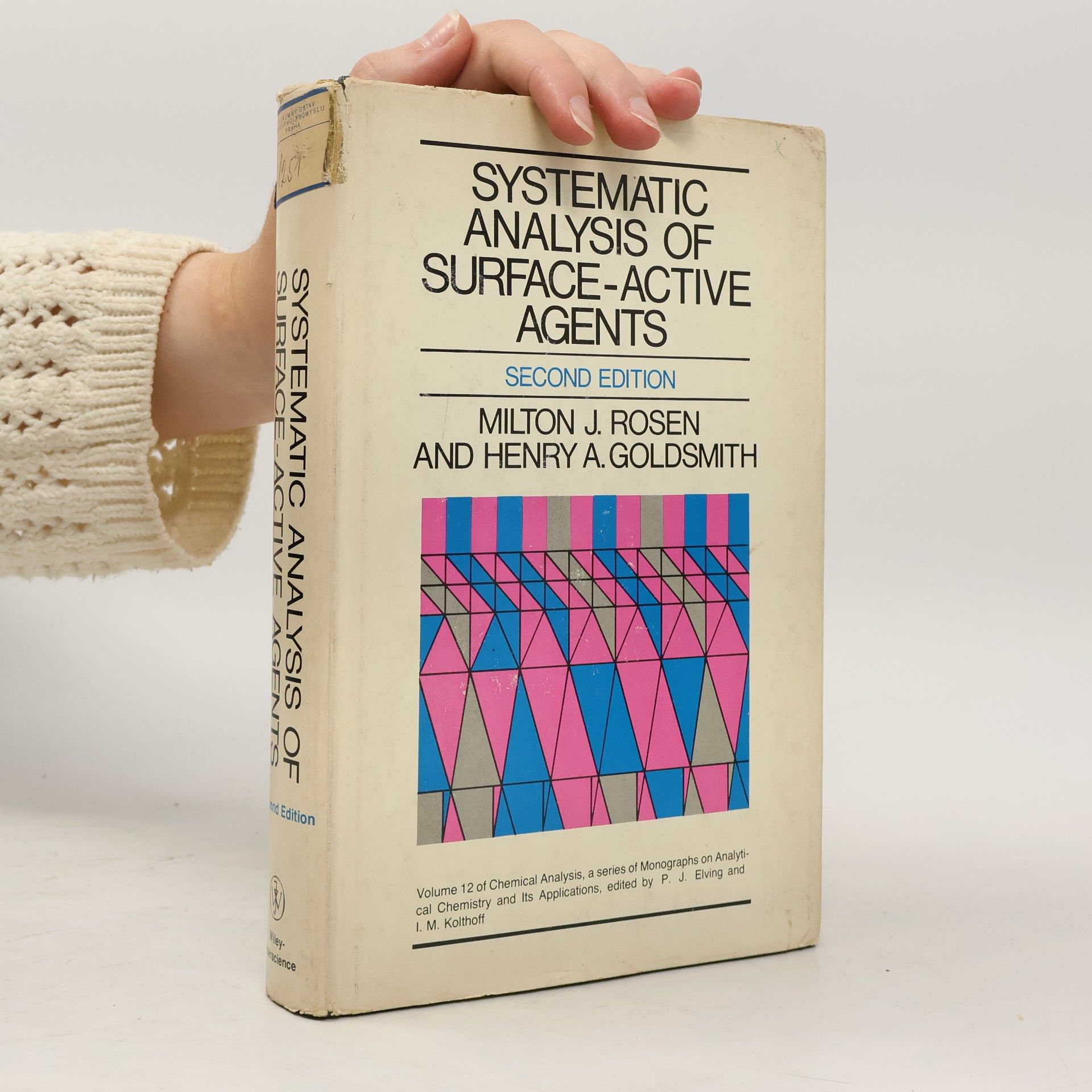 Henry A. Goldsmith Systematic Analysis of Surface-Active Agents