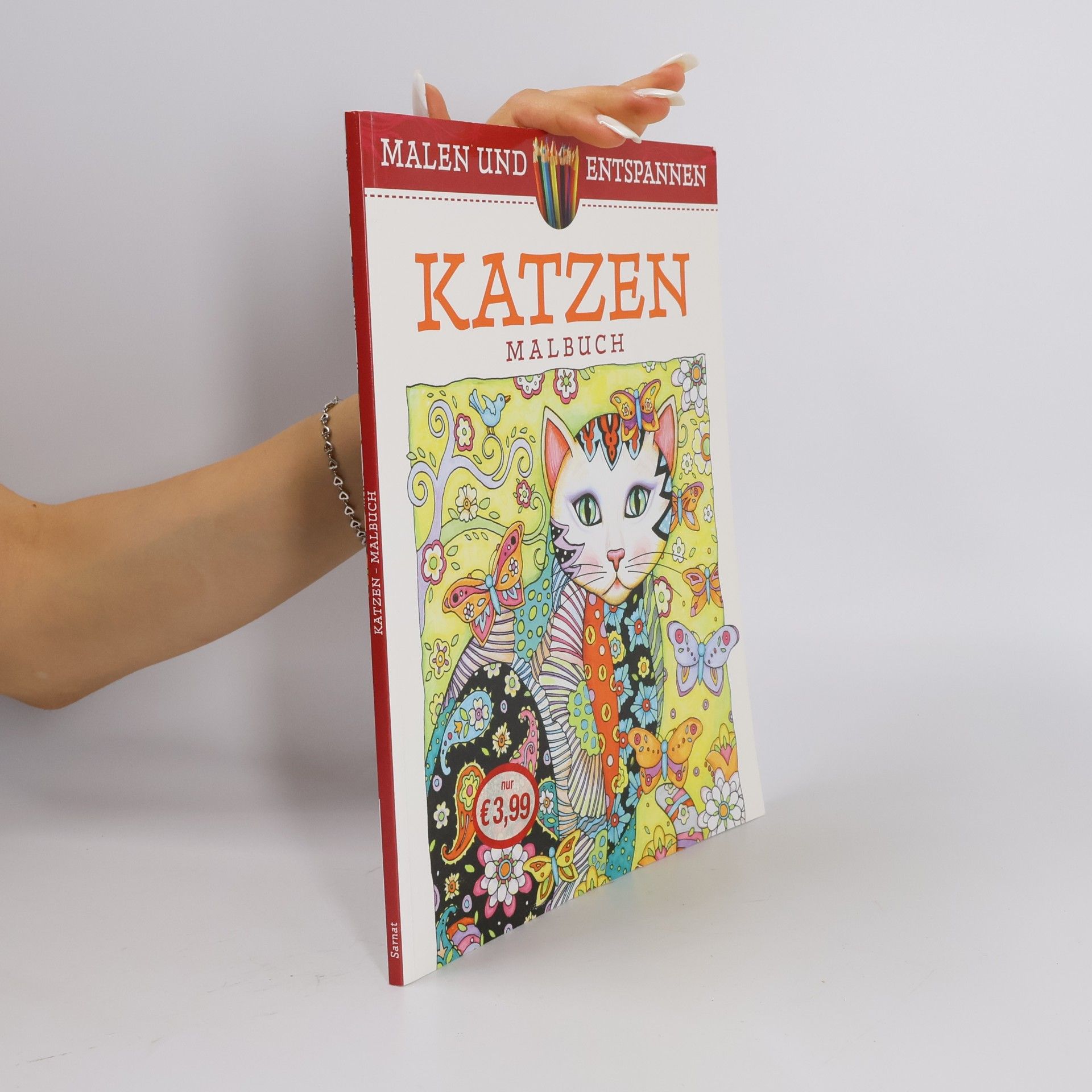Marjorie Sarnat Malen und entspannen: Katzen Malbuch