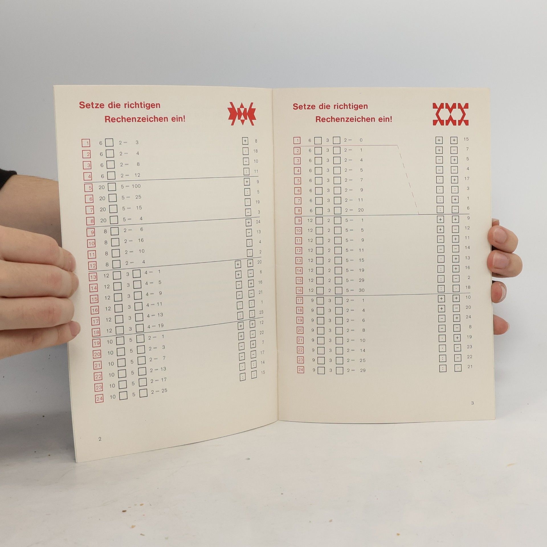 Heinz Vogel LÜK, Übungshefte, Mathematische Planungen