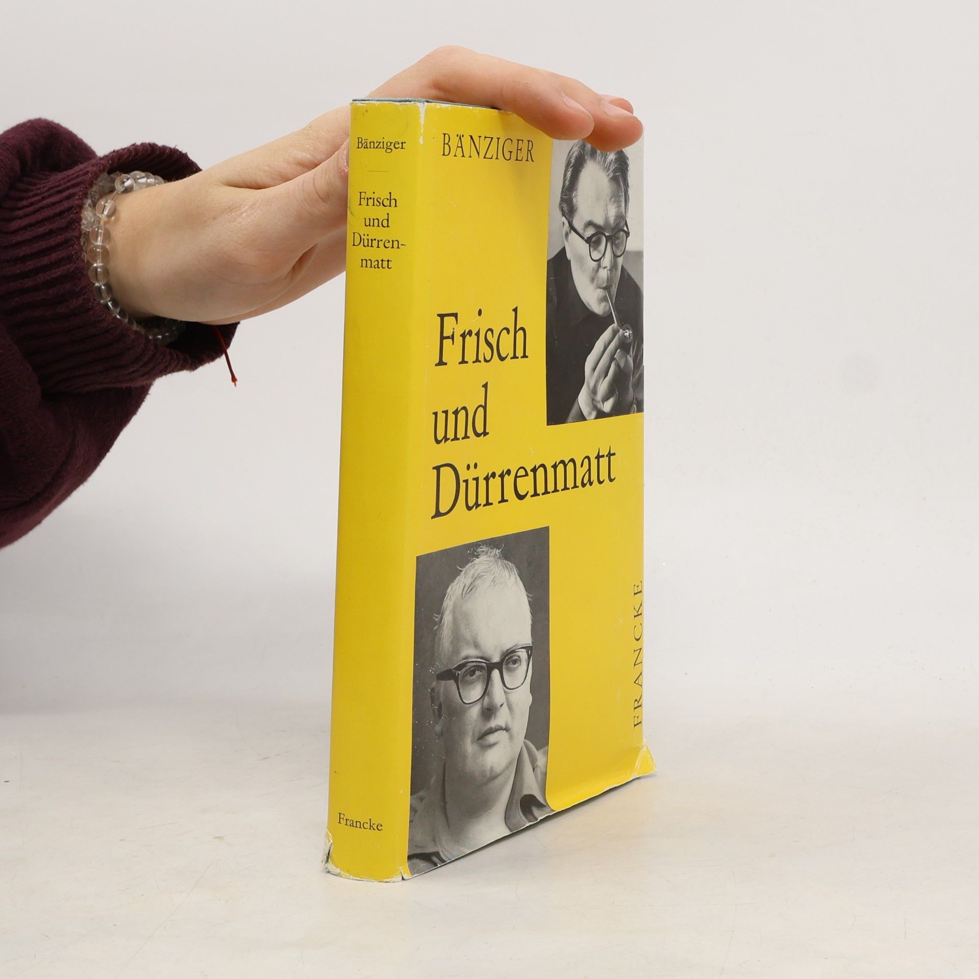 Hans Bänziger Frisch und Dürrenmatt