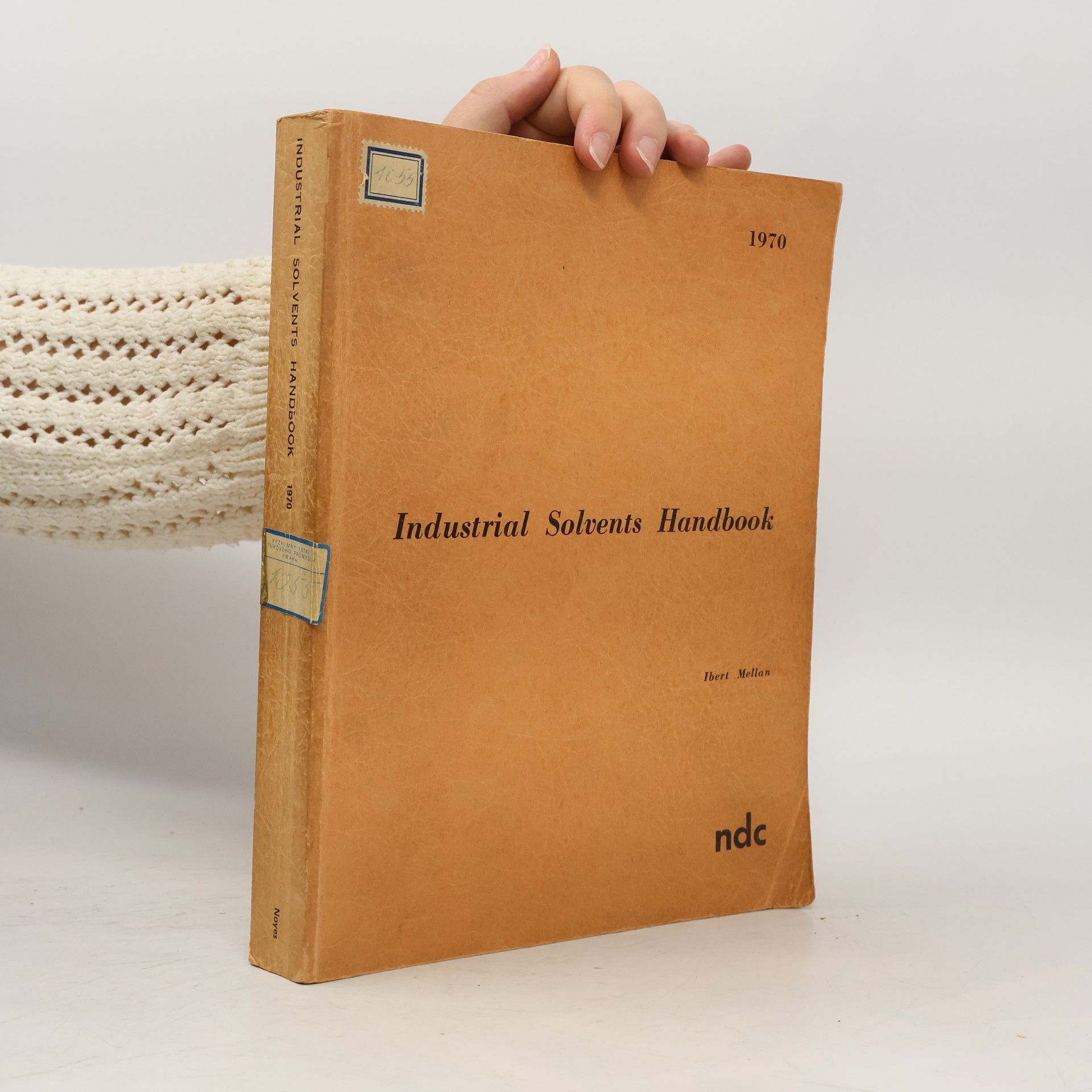 Ibert Mellan Industrial solvents handbook.
