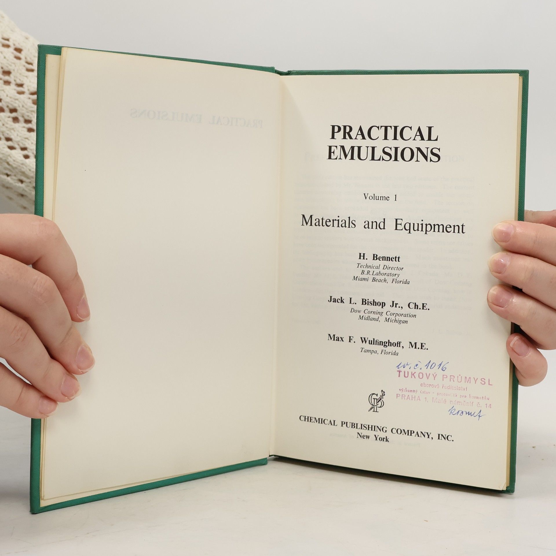 H. Bennett Practical Emulsions