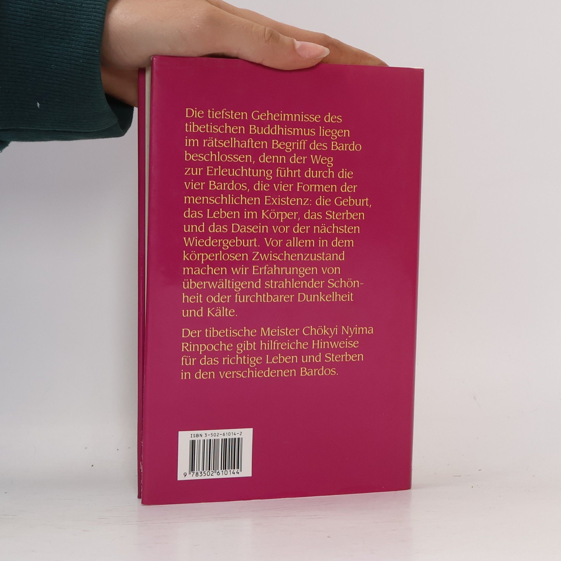 Rinpoche Chos-kyi-ñi-ma Das Bardo-Buch