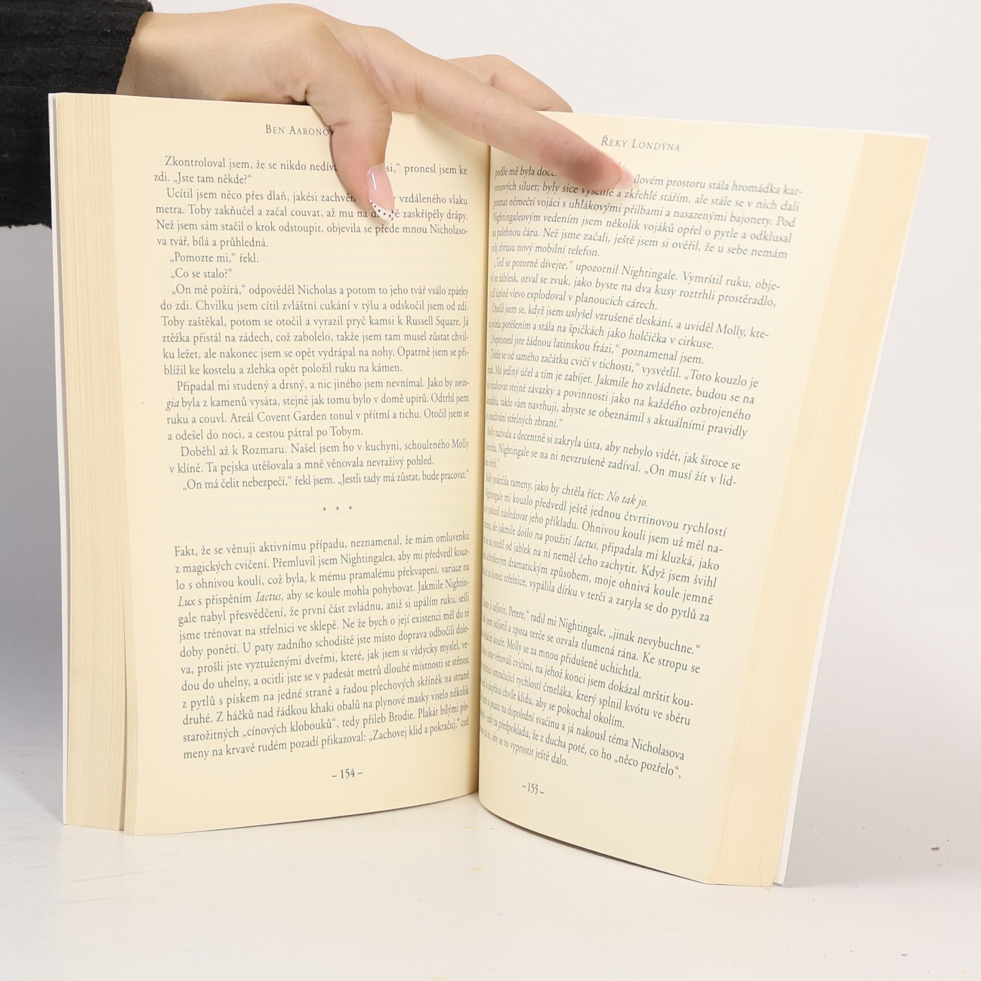 Ben Aaronovitch Řeky Londýna