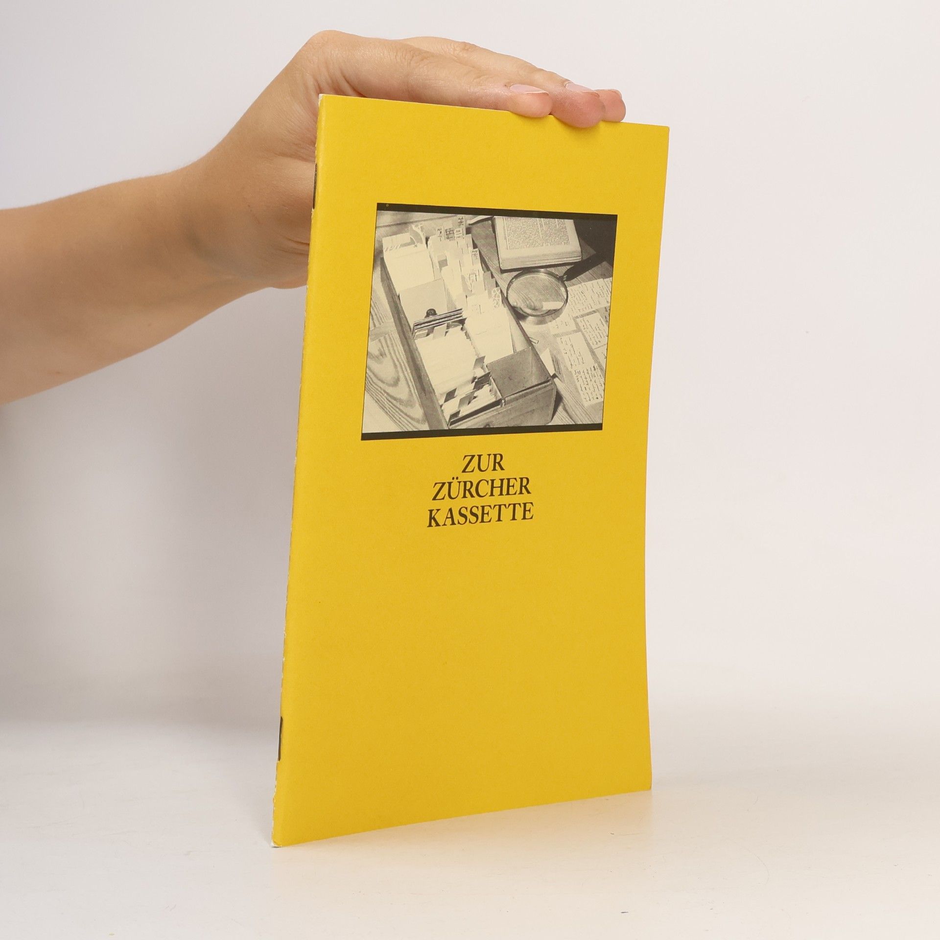 Arno Schmidt Zur zürcher kassette