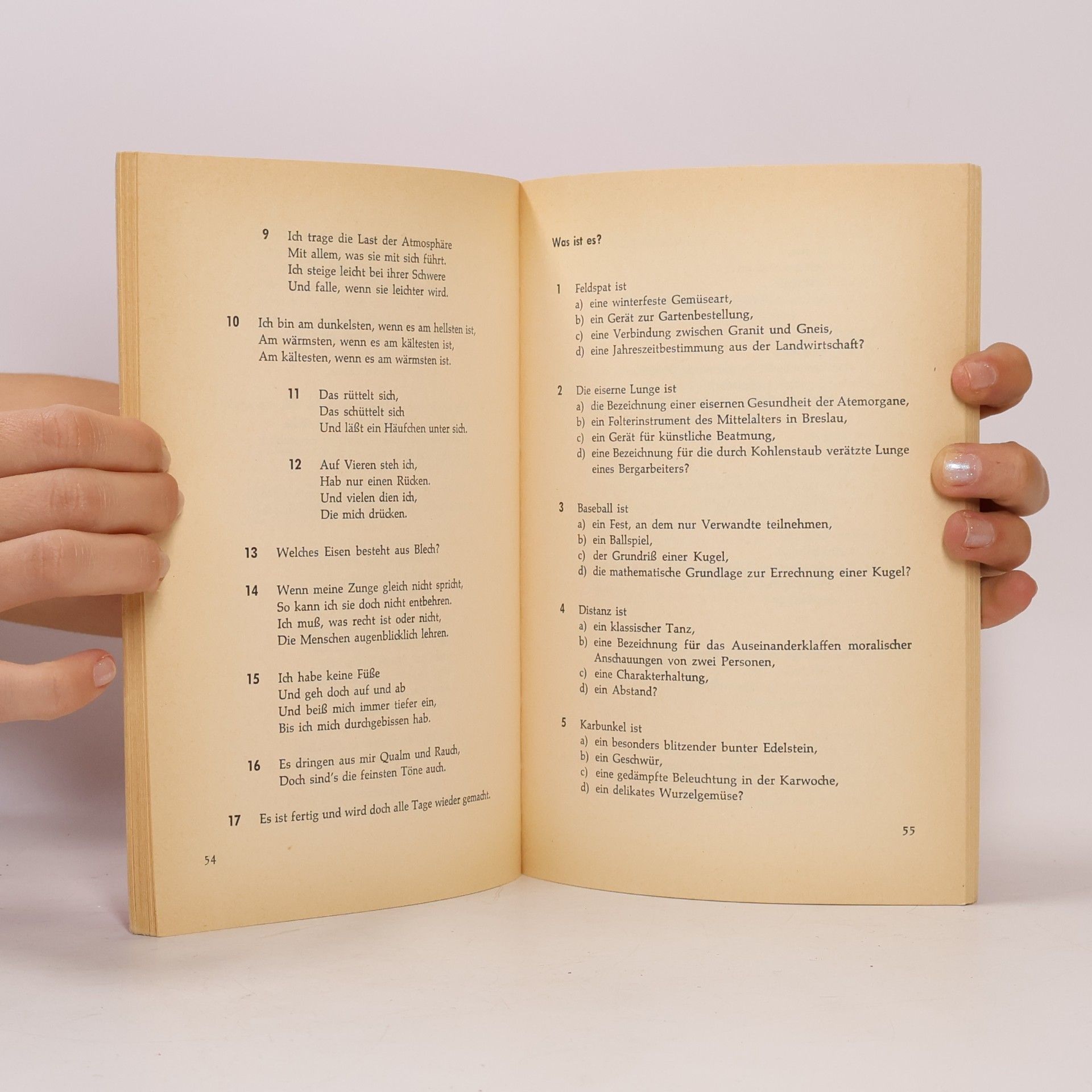 Various authors Wir raten