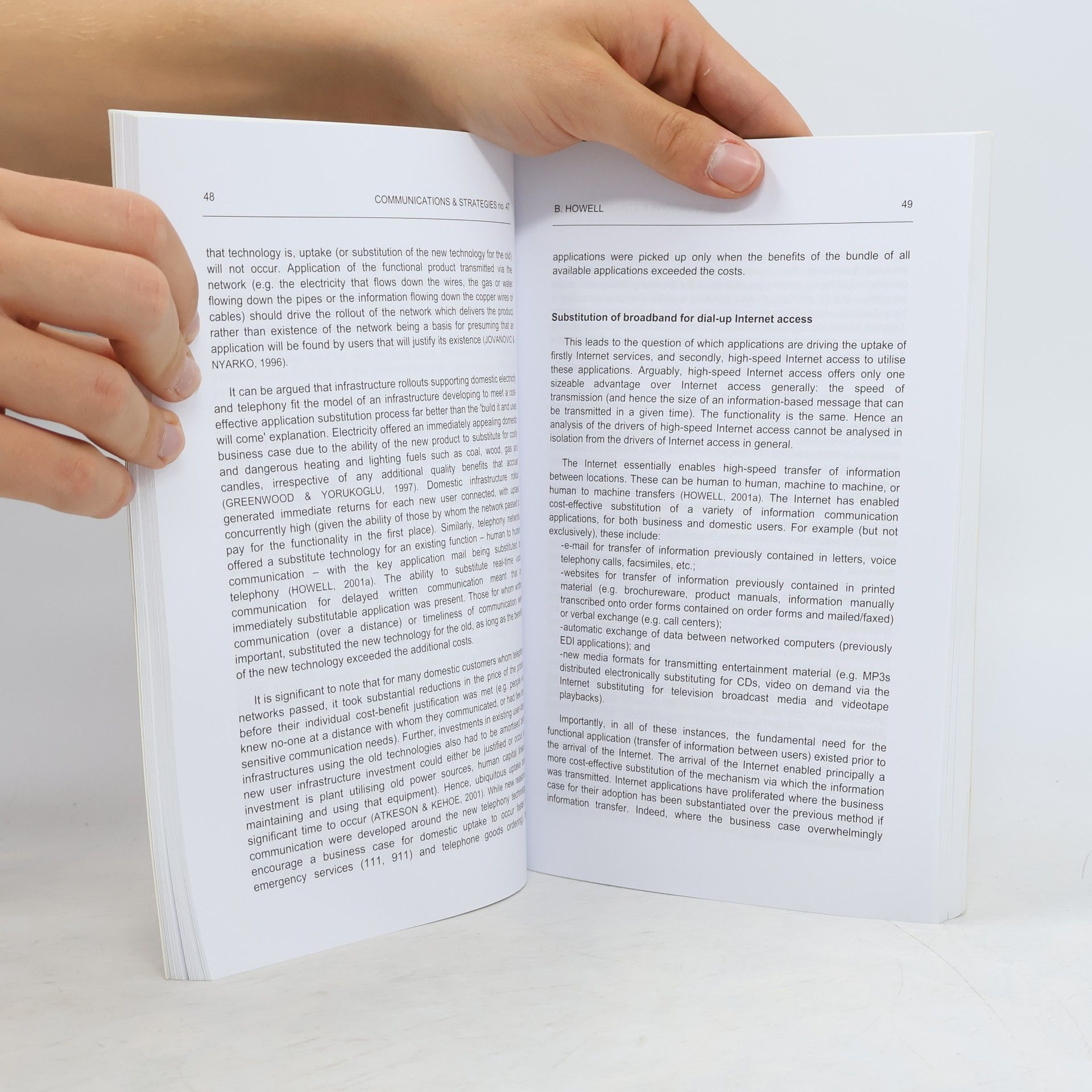 Various authors Communications & Strategies. Issue 47
