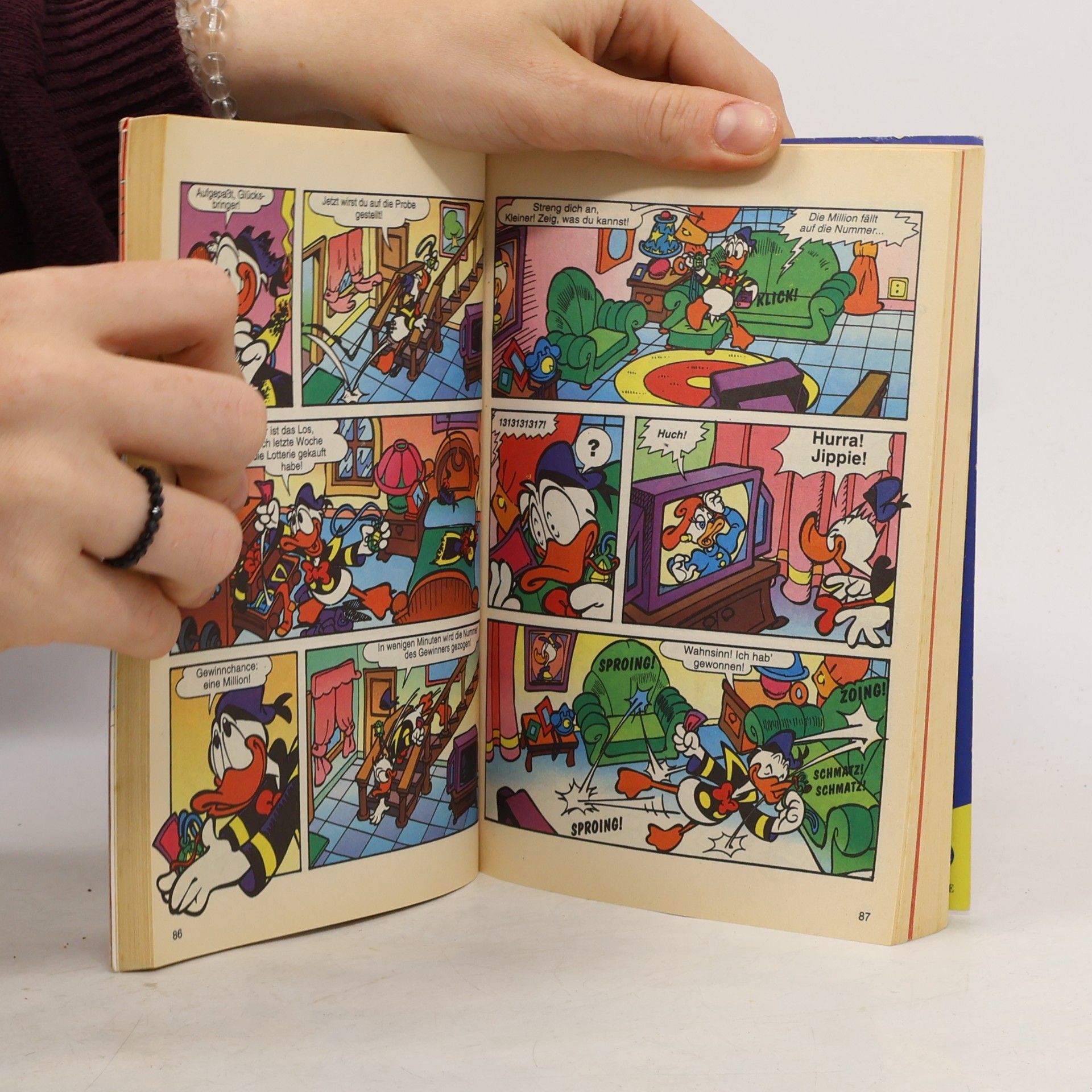 Walt Disney Lustiges Taschenbuch 246. Falsches Spiel mit Phantomias