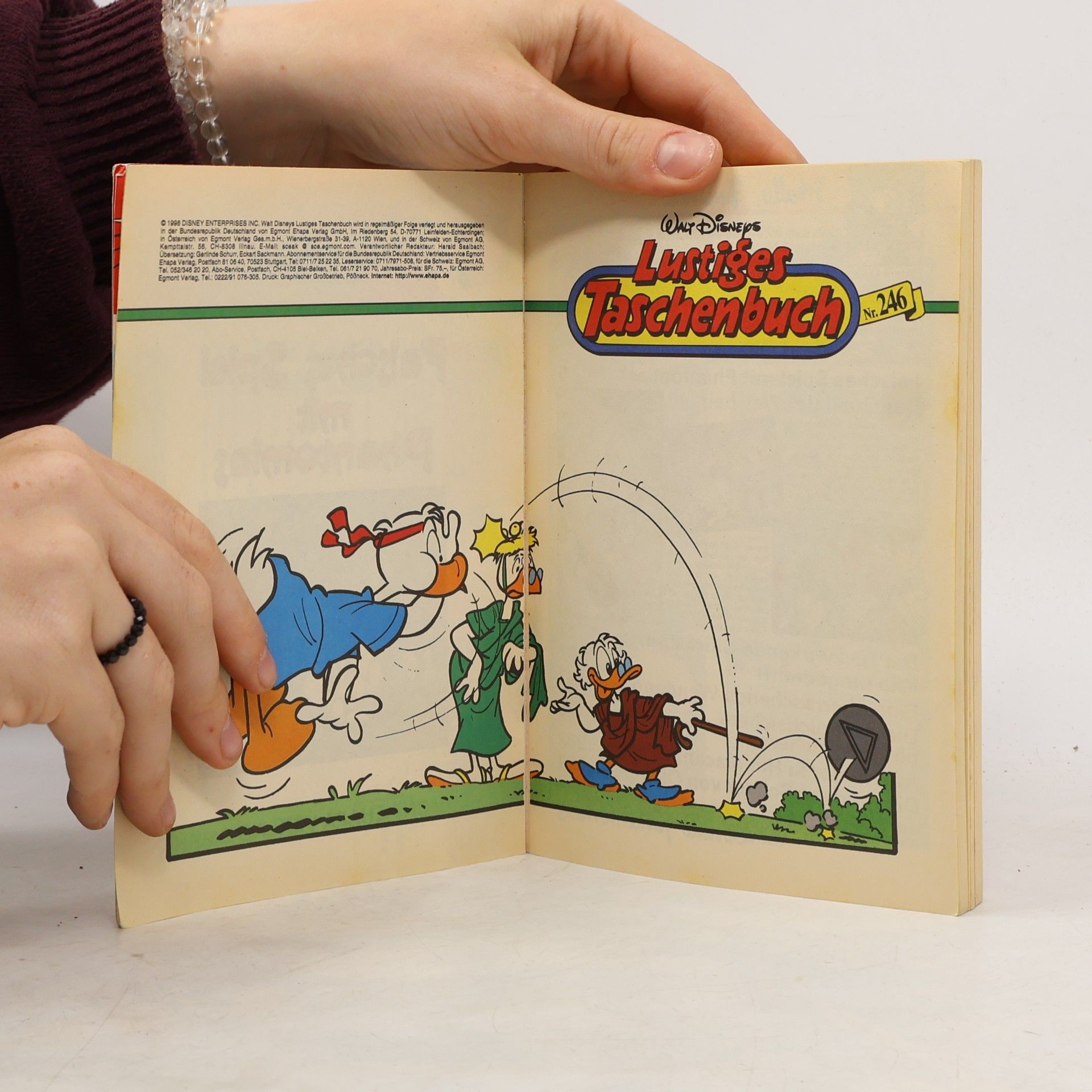 Walt Disney Lustiges Taschenbuch 246. Falsches Spiel mit Phantomias