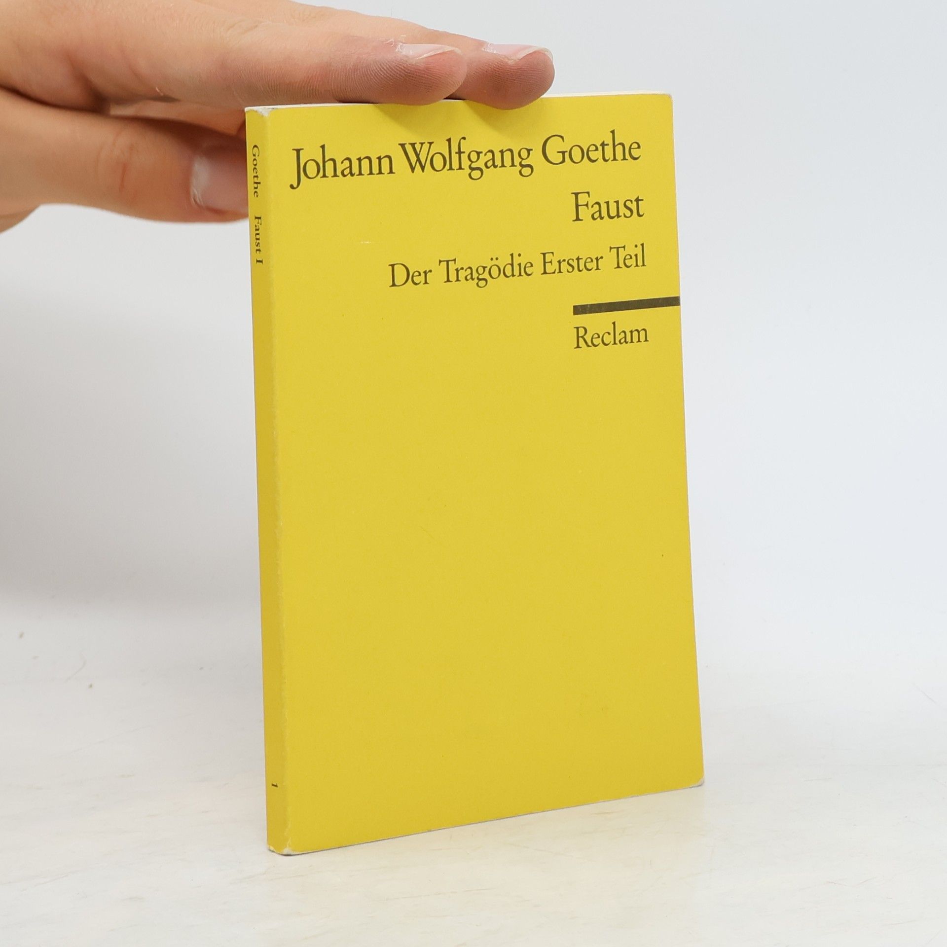 Johann Wolfgang von Goethe Faust : der Tragödie Erster teil