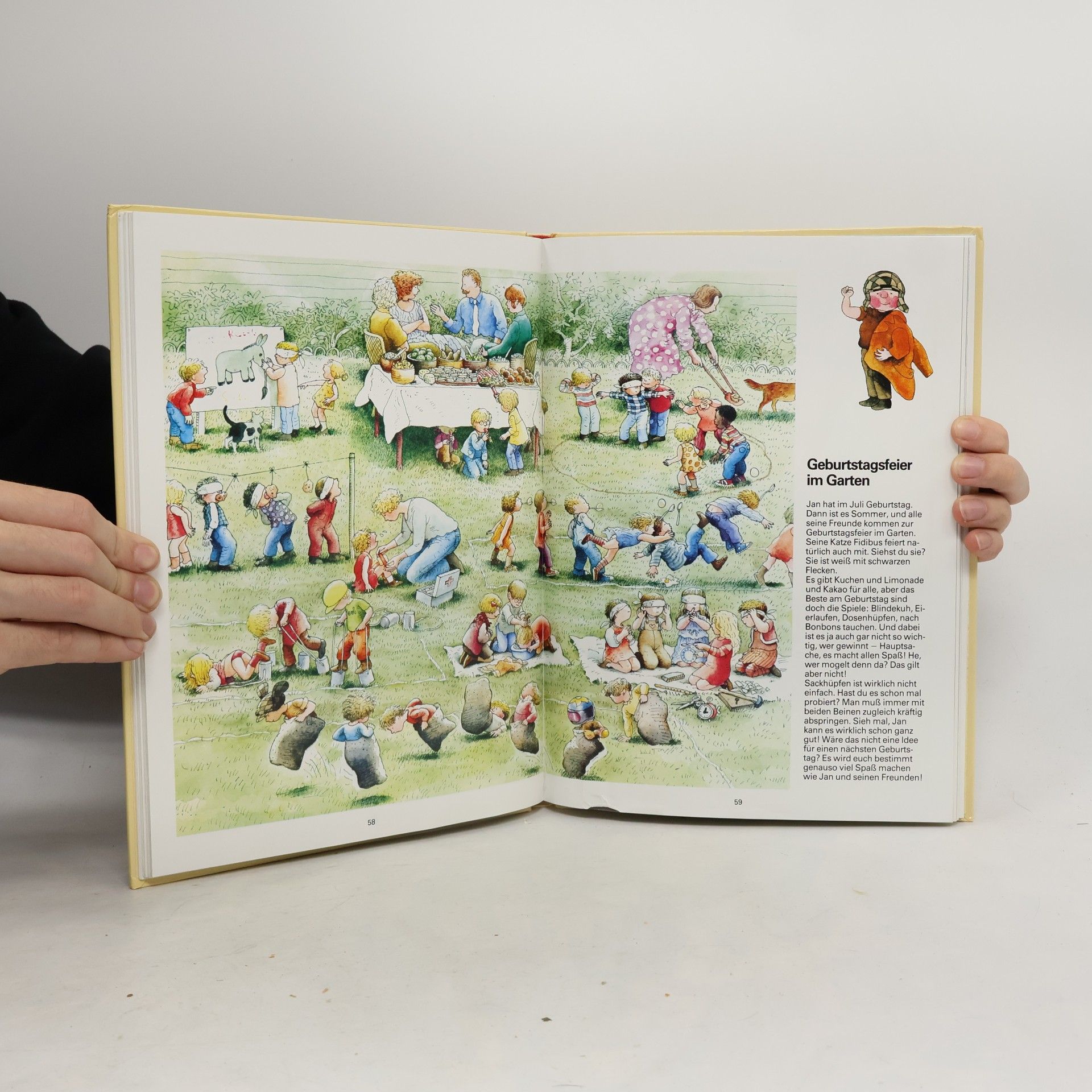 Klaus Ruhl "Spielen und Lernen"-Jahrbuch für Kinder 1988