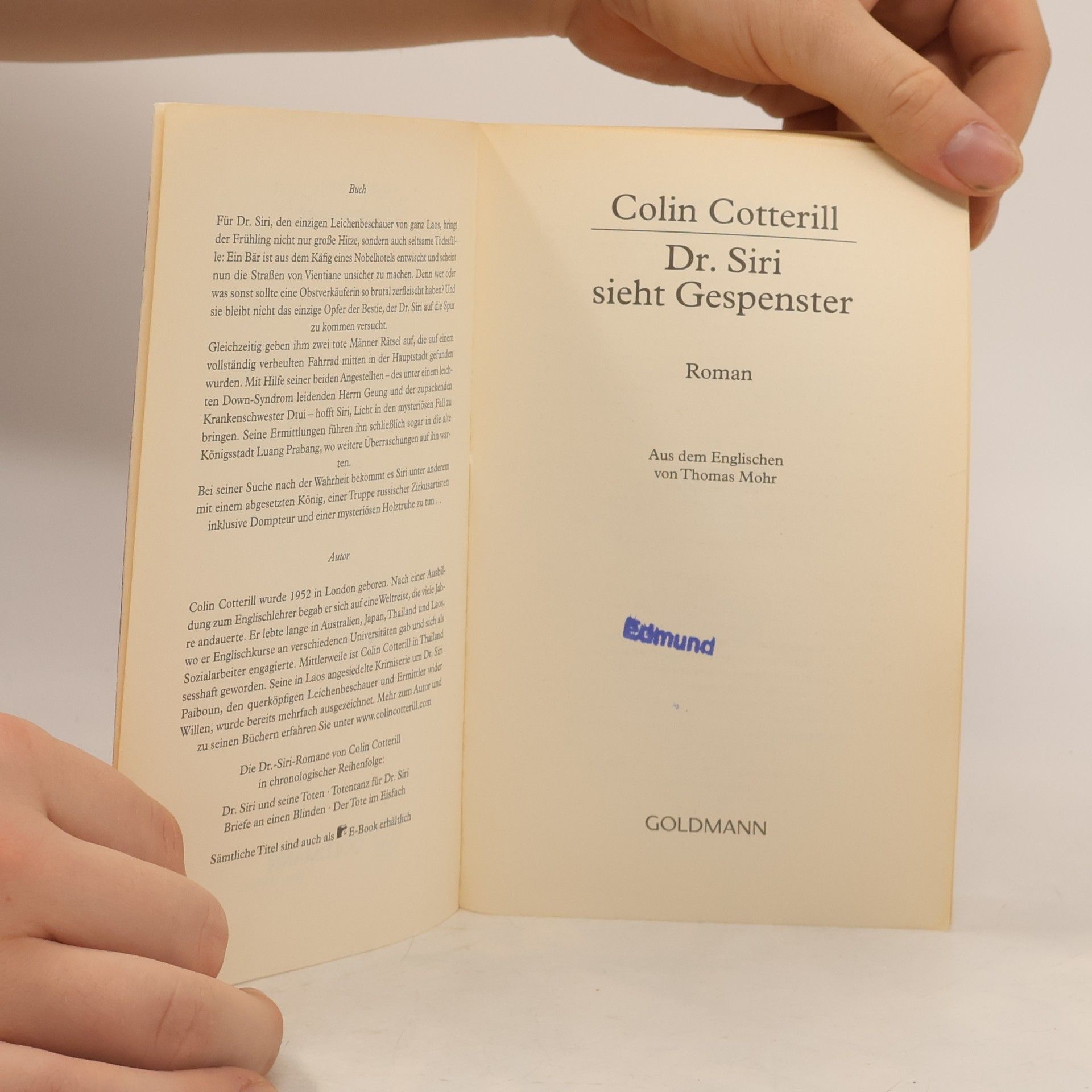 Colin Cotterill Dr. Siri sieht Gespenster