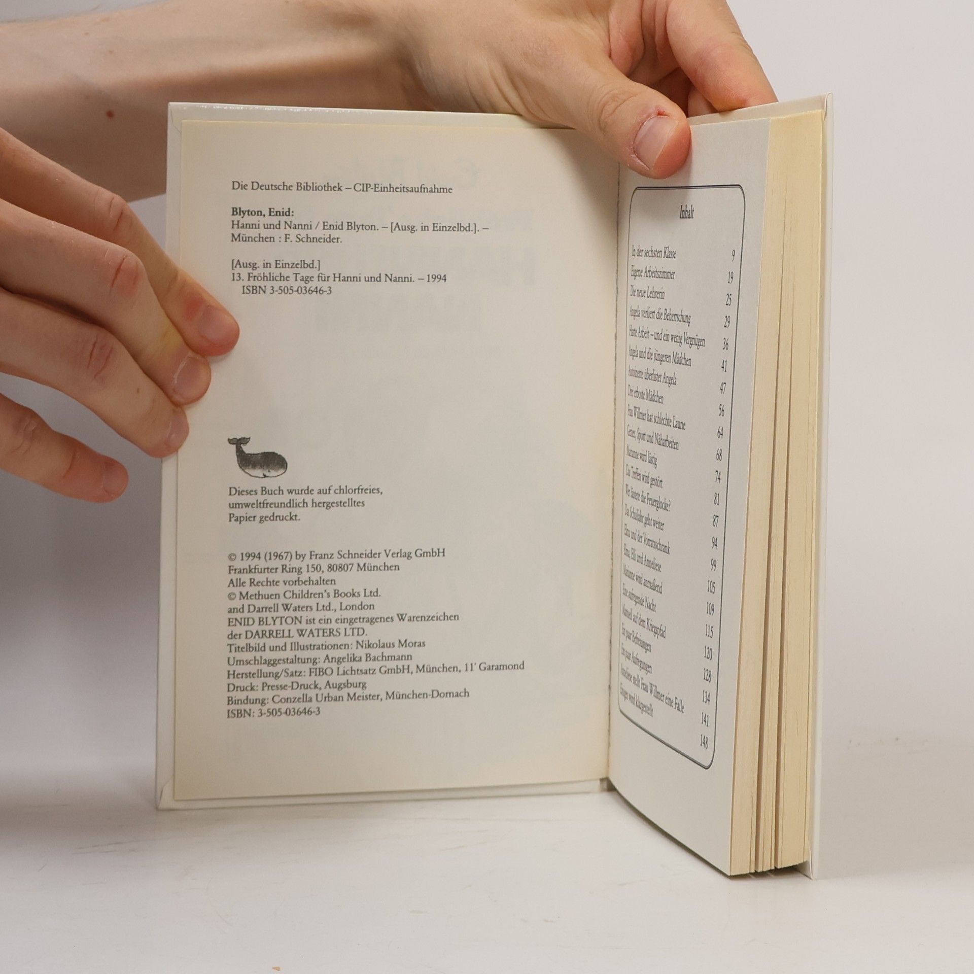 Enid Blyton Fröhliche Tage für Hanni und Nanni