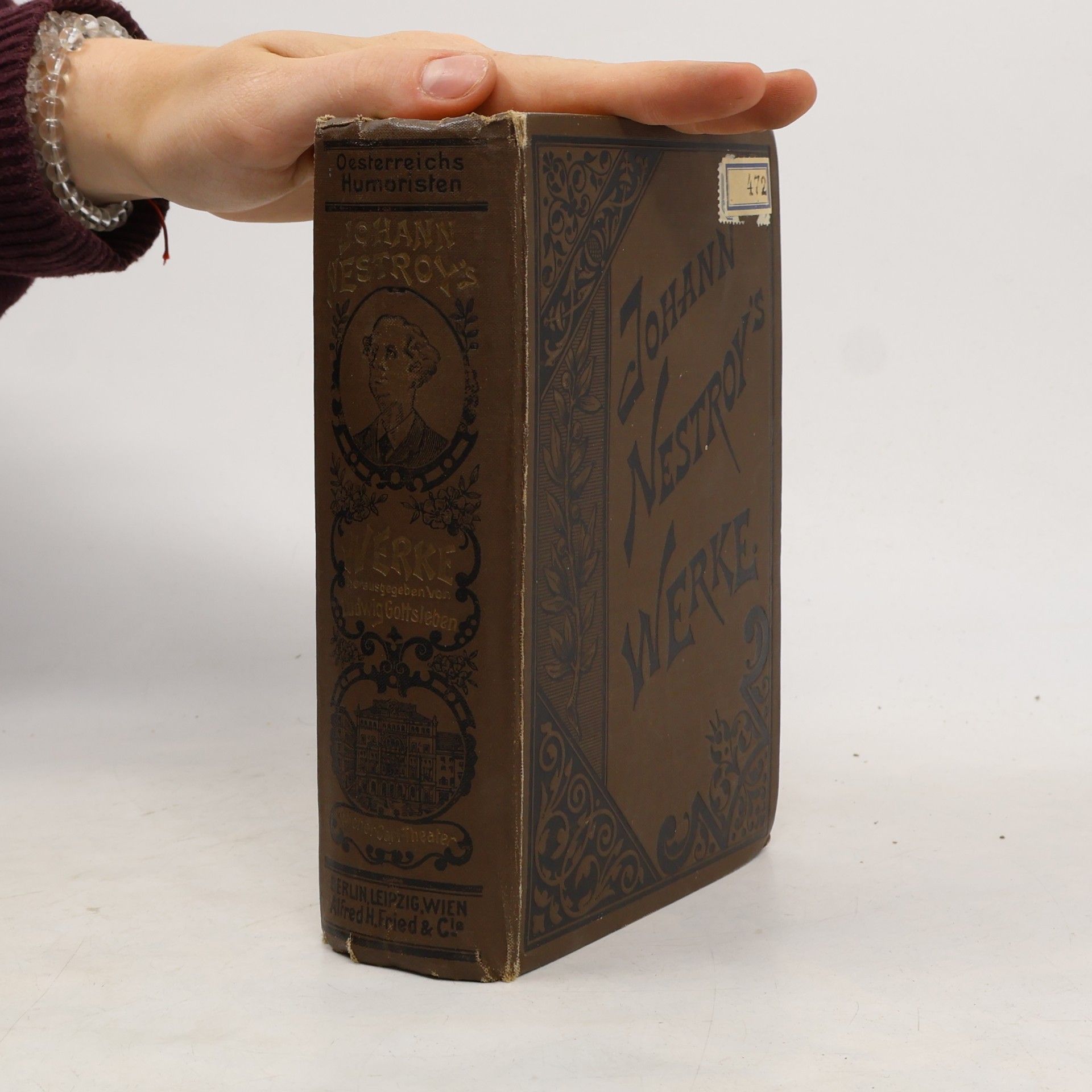 Johann Nestroy Nagerl und Handbuch oder Die familie Marenpfutsch