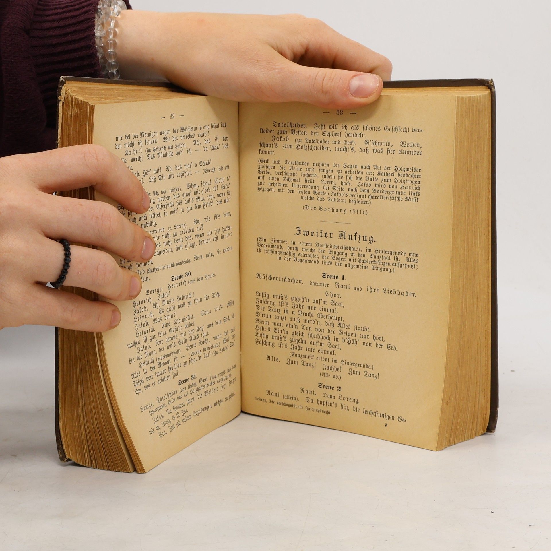 Johann Nestroy Nagerl und Handbuch oder Die familie Marenpfutsch
