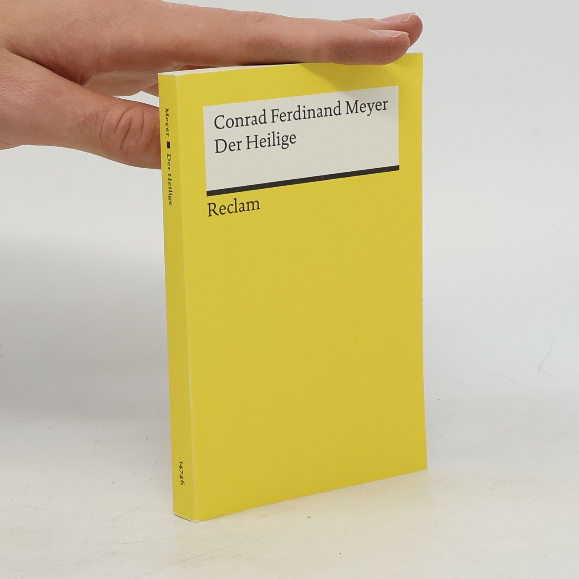Conrad Ferdinand Meyer Reclams Universal-Bibliothek: Der Heilige