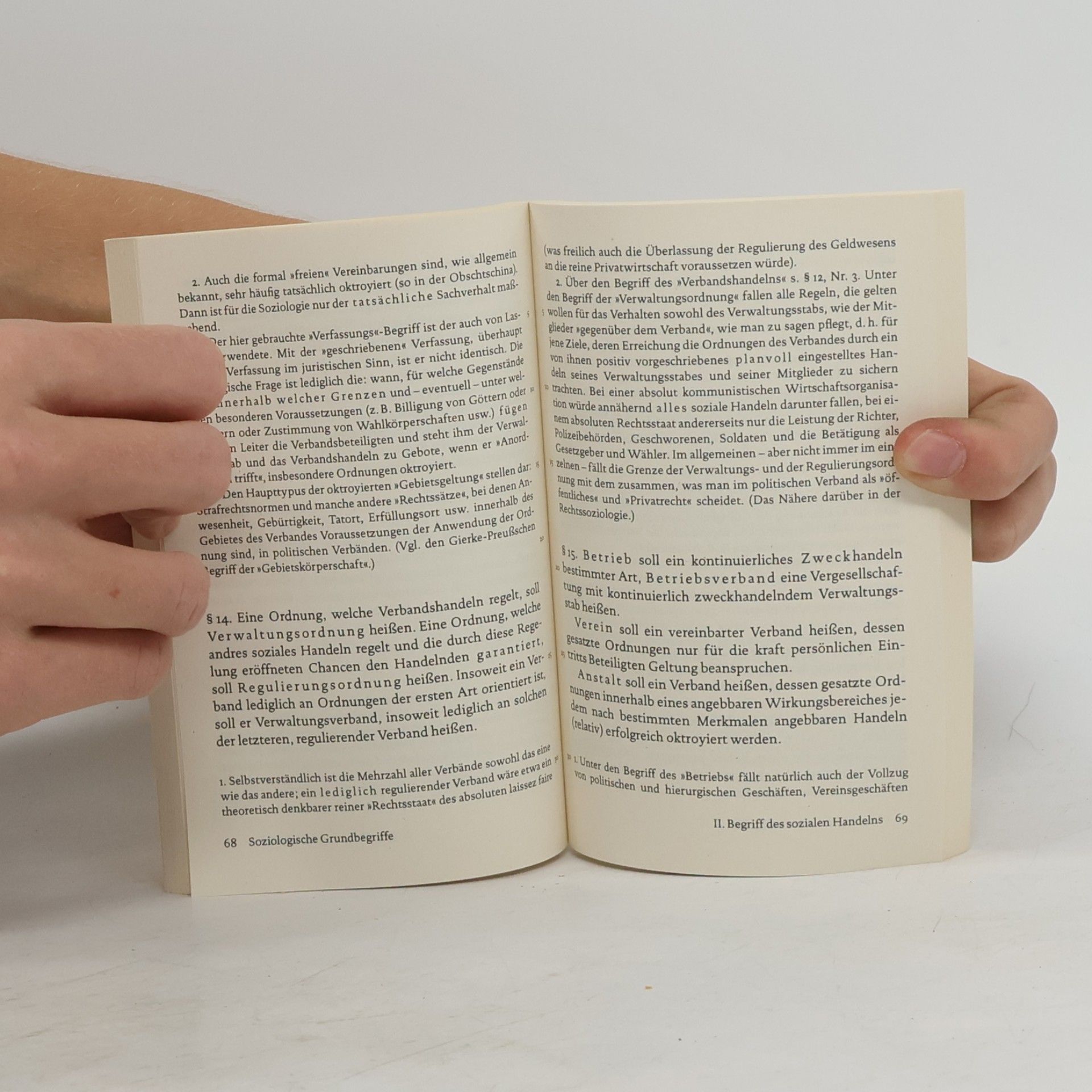 Max Weber Soziologische Grundbegriffe