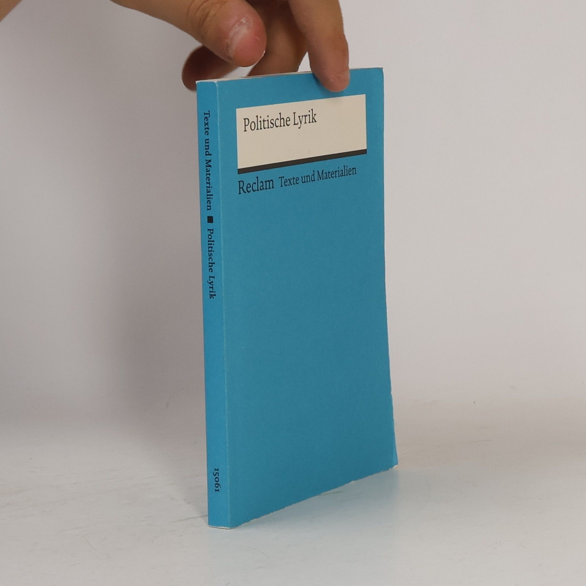 Gunter E. Grimm Texte und Materialien: Politische Lyrik