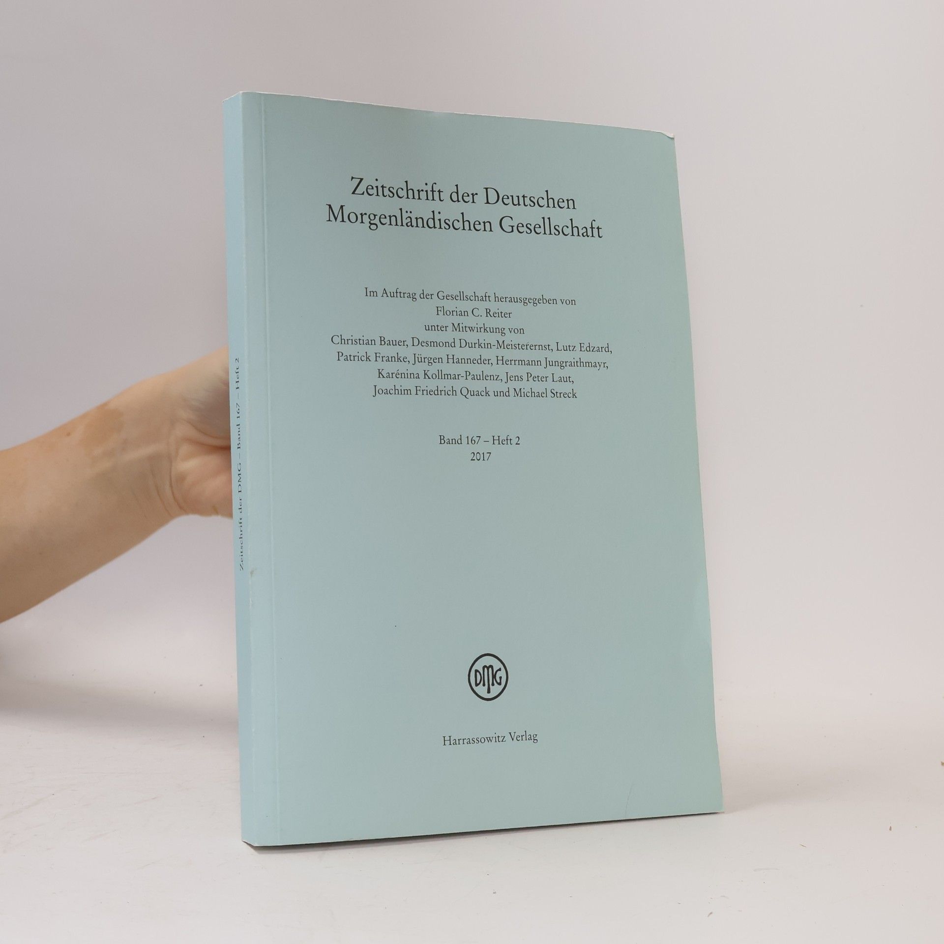 Zeitschrift der Deutschen Morgenländischen Gesellschaft Band 167 - Heft 2