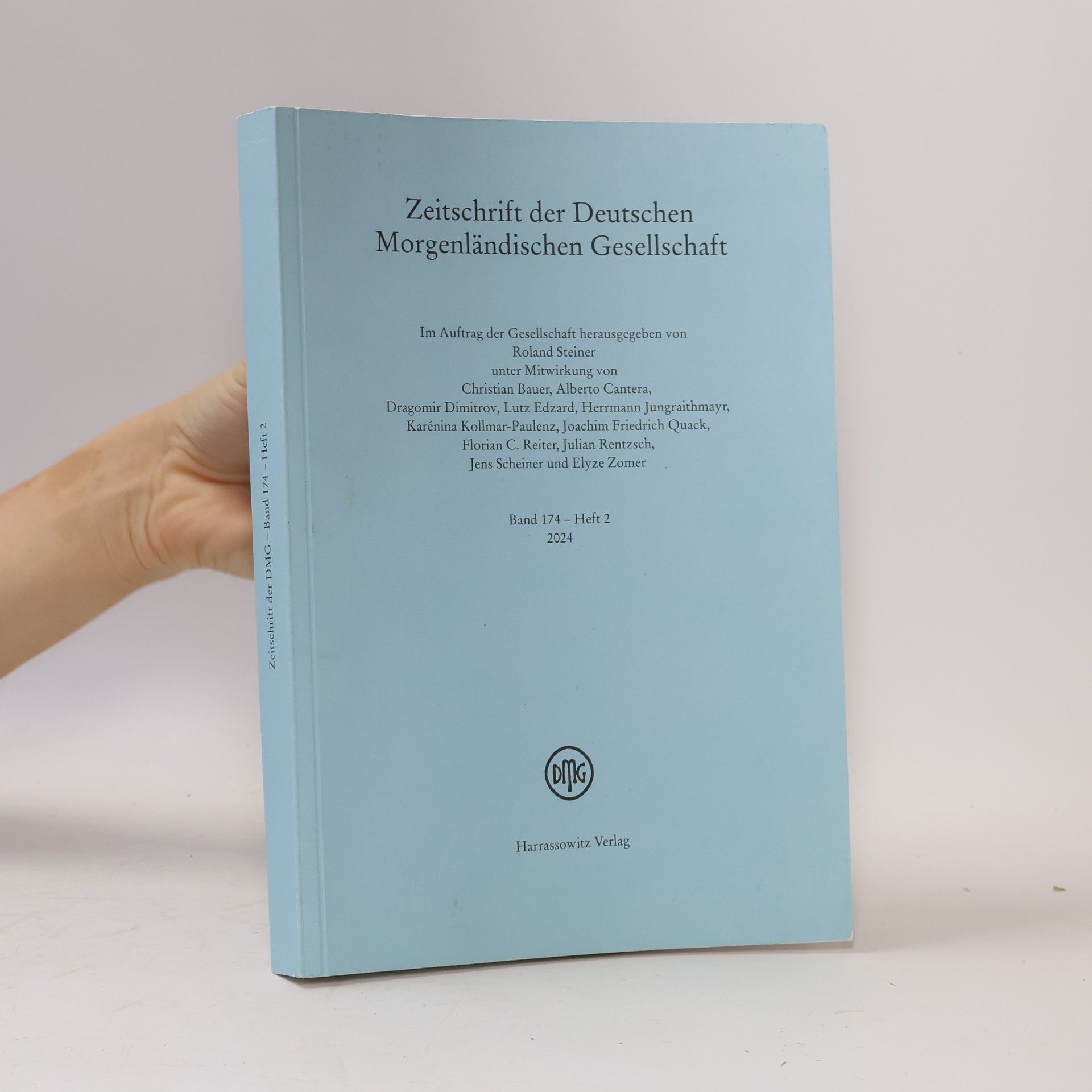 Zeitschrift der Deutschen Morgenländischen Gesellschaft - 174 - 2