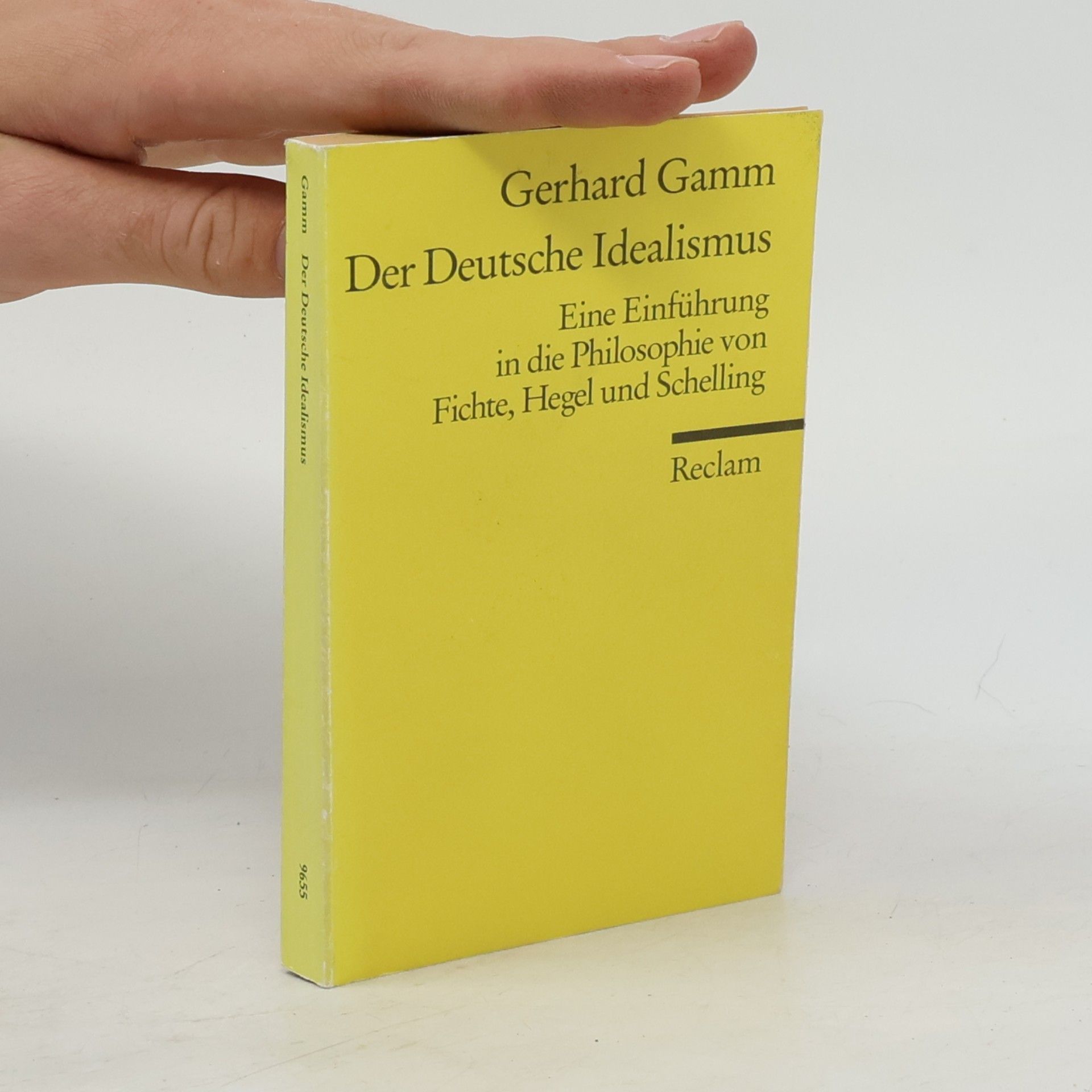 Gerhard Gamm Der deutsche Idealismus