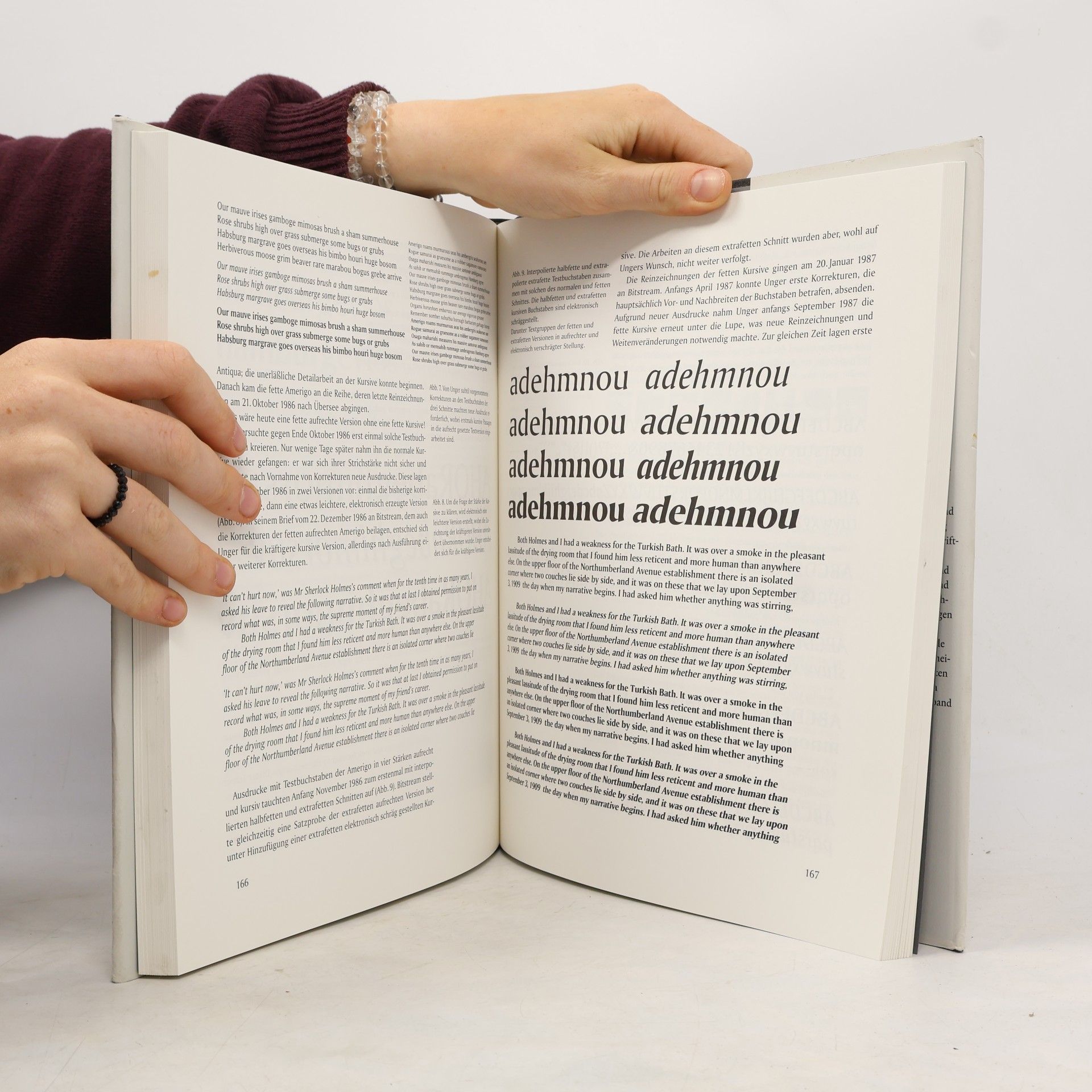 Max Caflisch Schriftanalysen