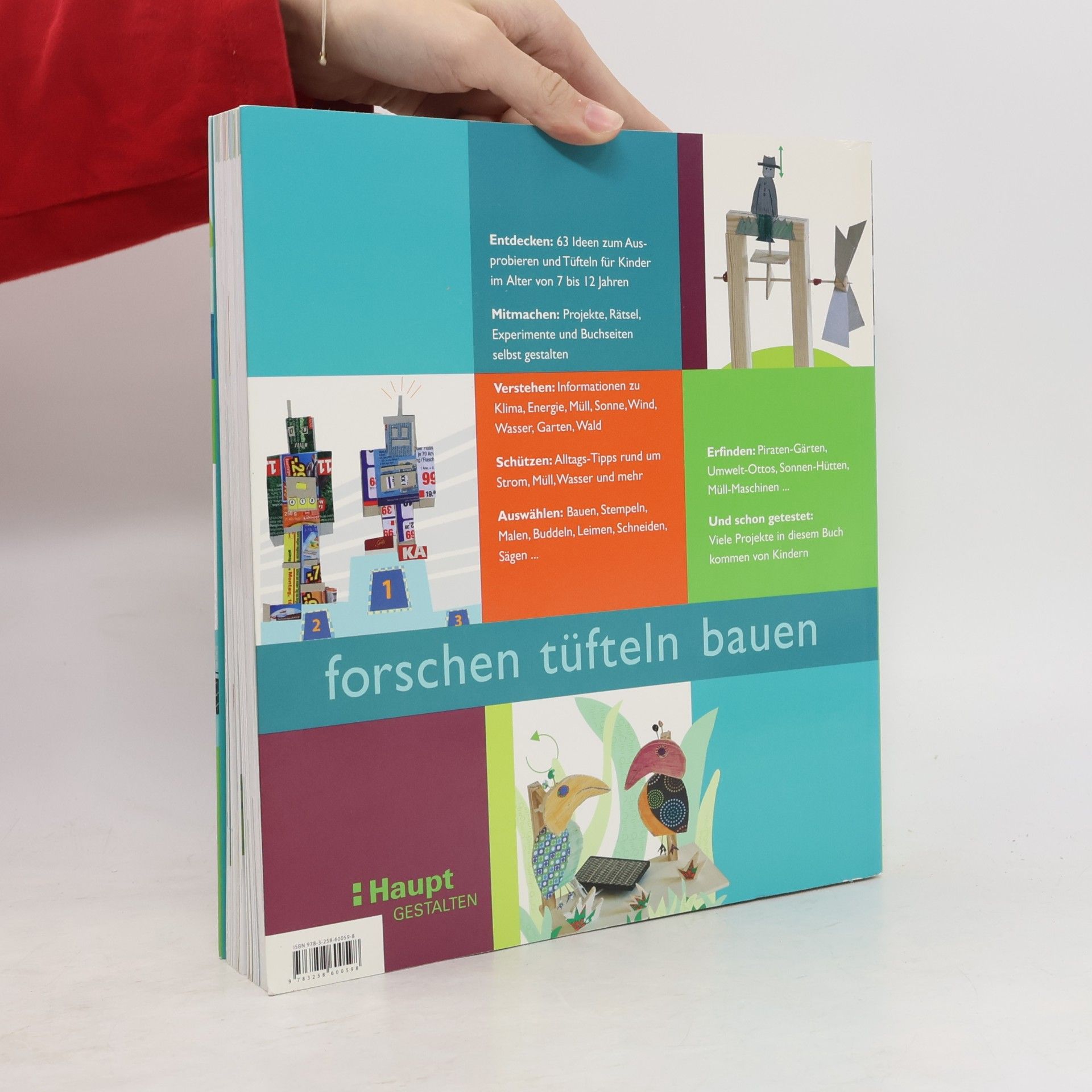 Claudia Huboi Forschen, Tüfteln, Bauen