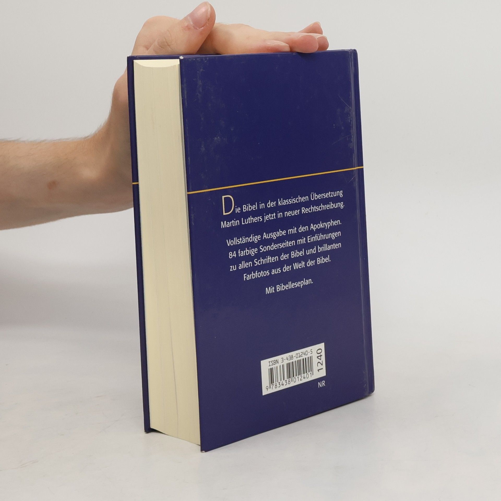 Various authors Lutherbibel mit Einführungen und Bildern