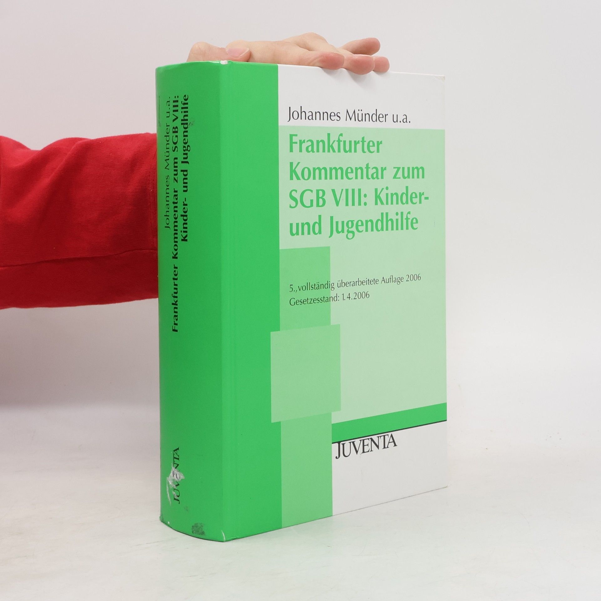 Johannes Münder Frankfurter Kommentar zum SGB VIII: Kinder- und Jugendhilfe