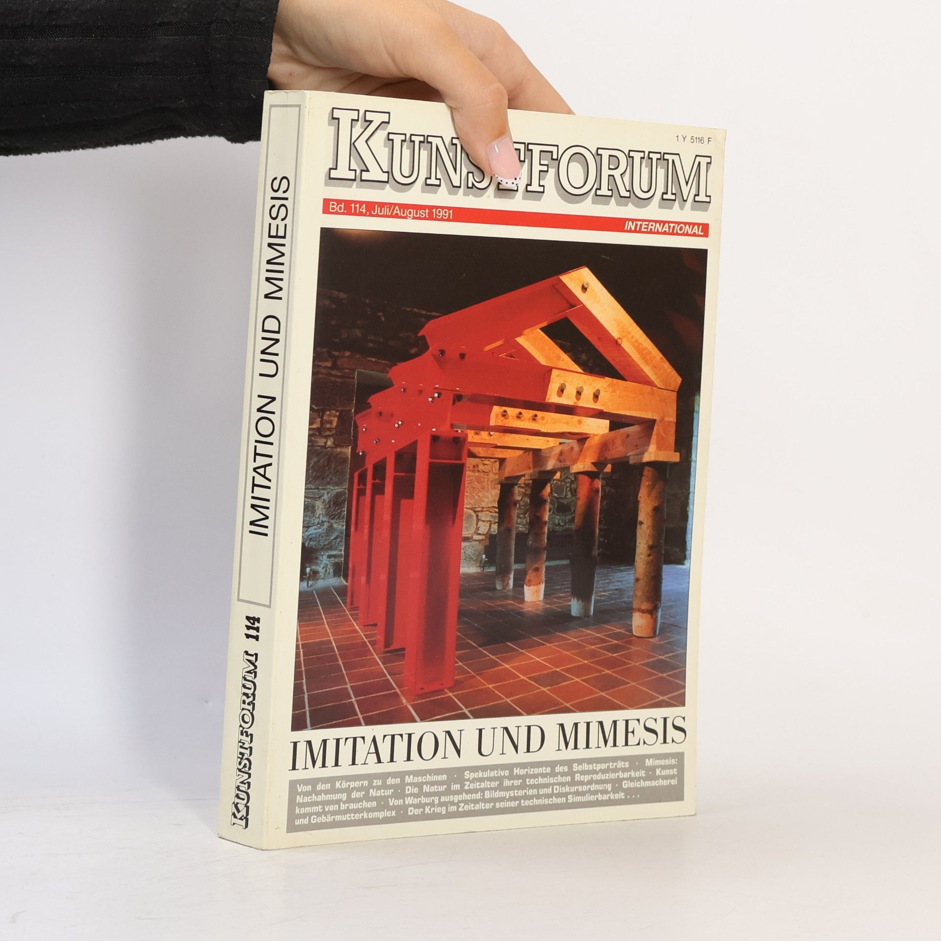 Collectif d'auteurs Kunstforum 114. Imitation und Mimesis