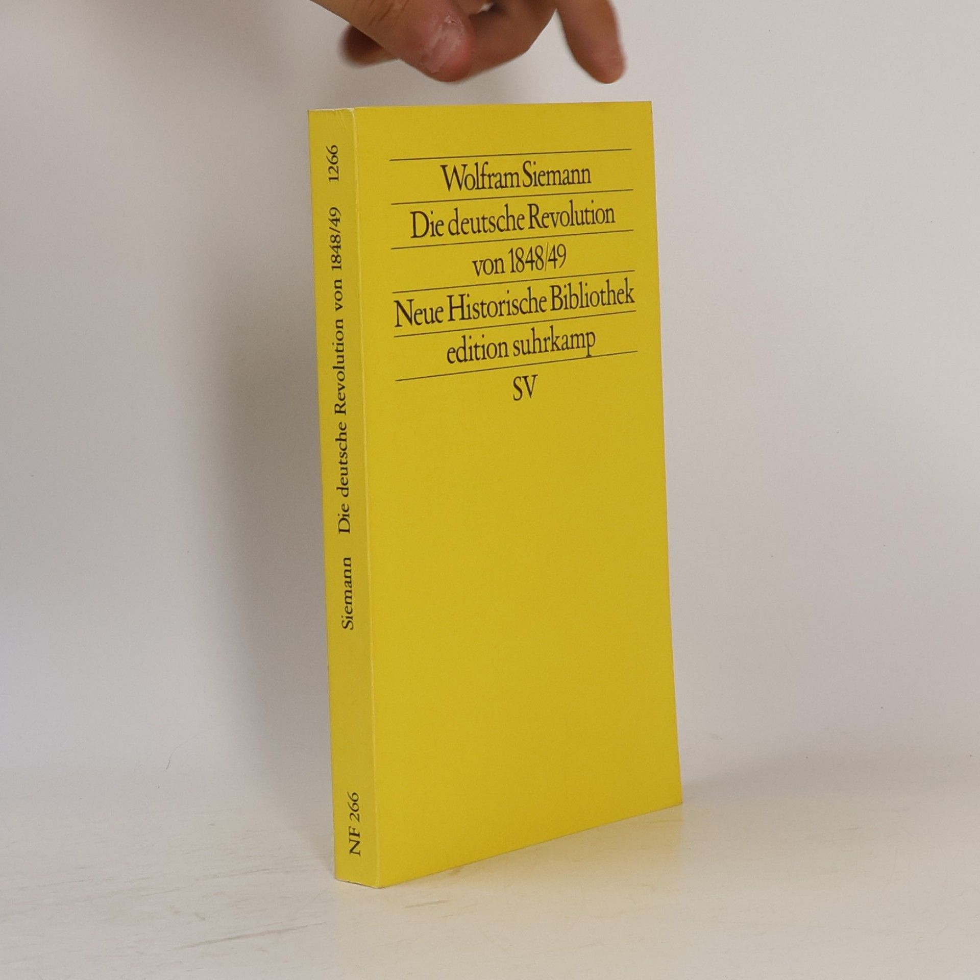 Hans-Ulrich Wehler Neue Historische Bibliothek: Die deutsche Revolution von 1848/49