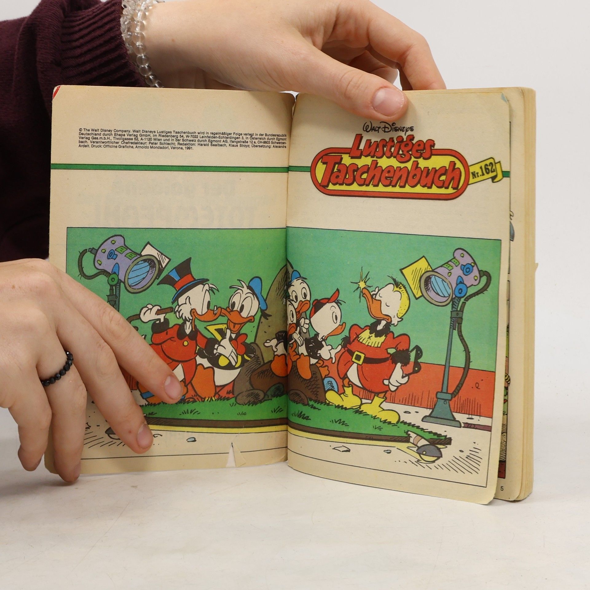 Walt Disney Lustiges Taschenbuch 162. Der goldene Totempfahl