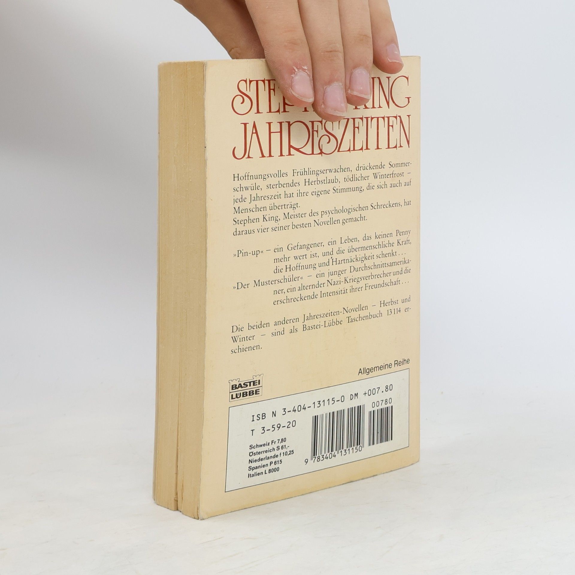 Stephen King Jahreszeiten