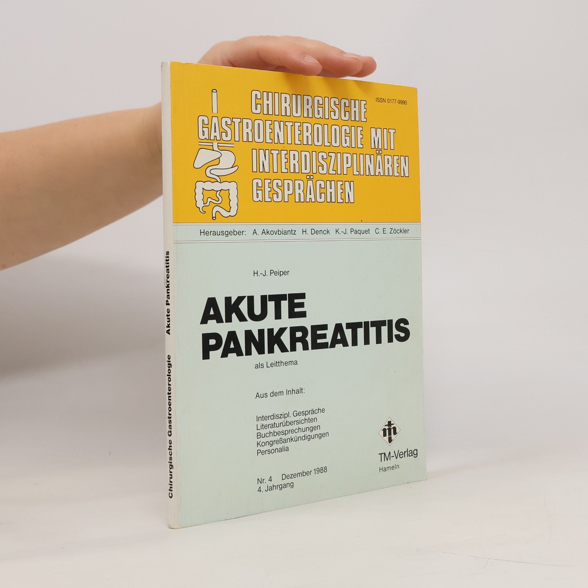 Various authors Akute Pankreatitis