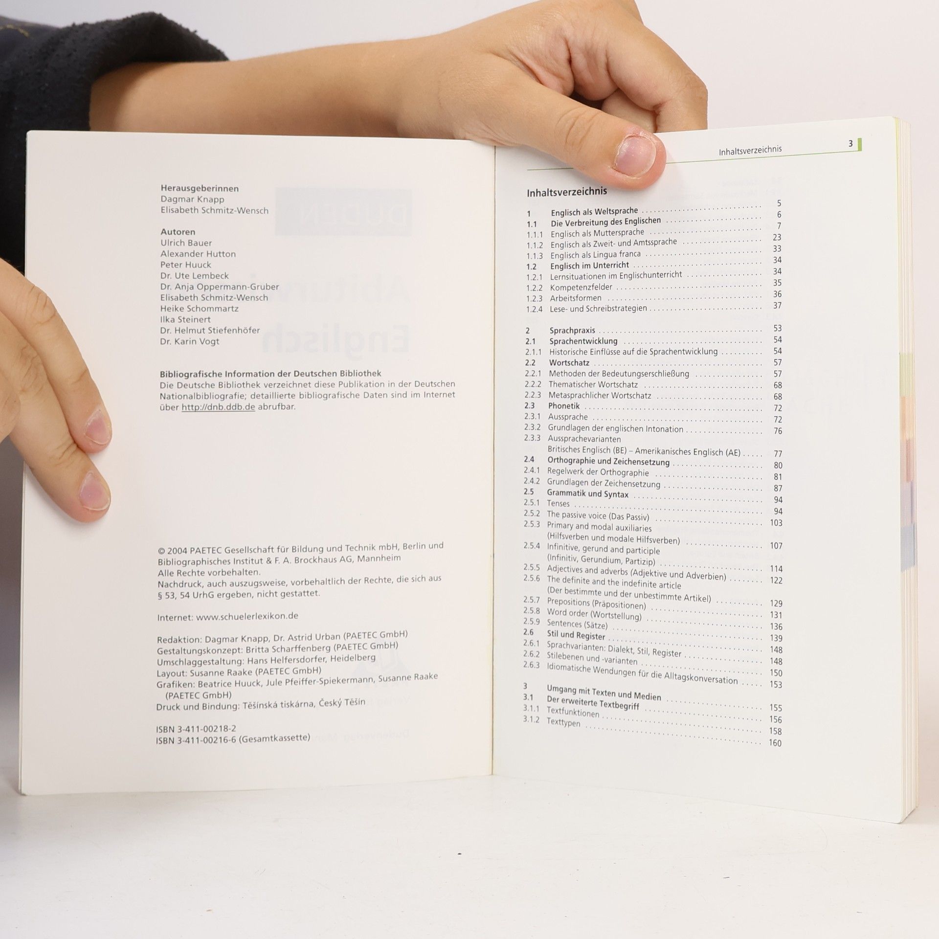 Autores varios Duden, Abiturwissen English