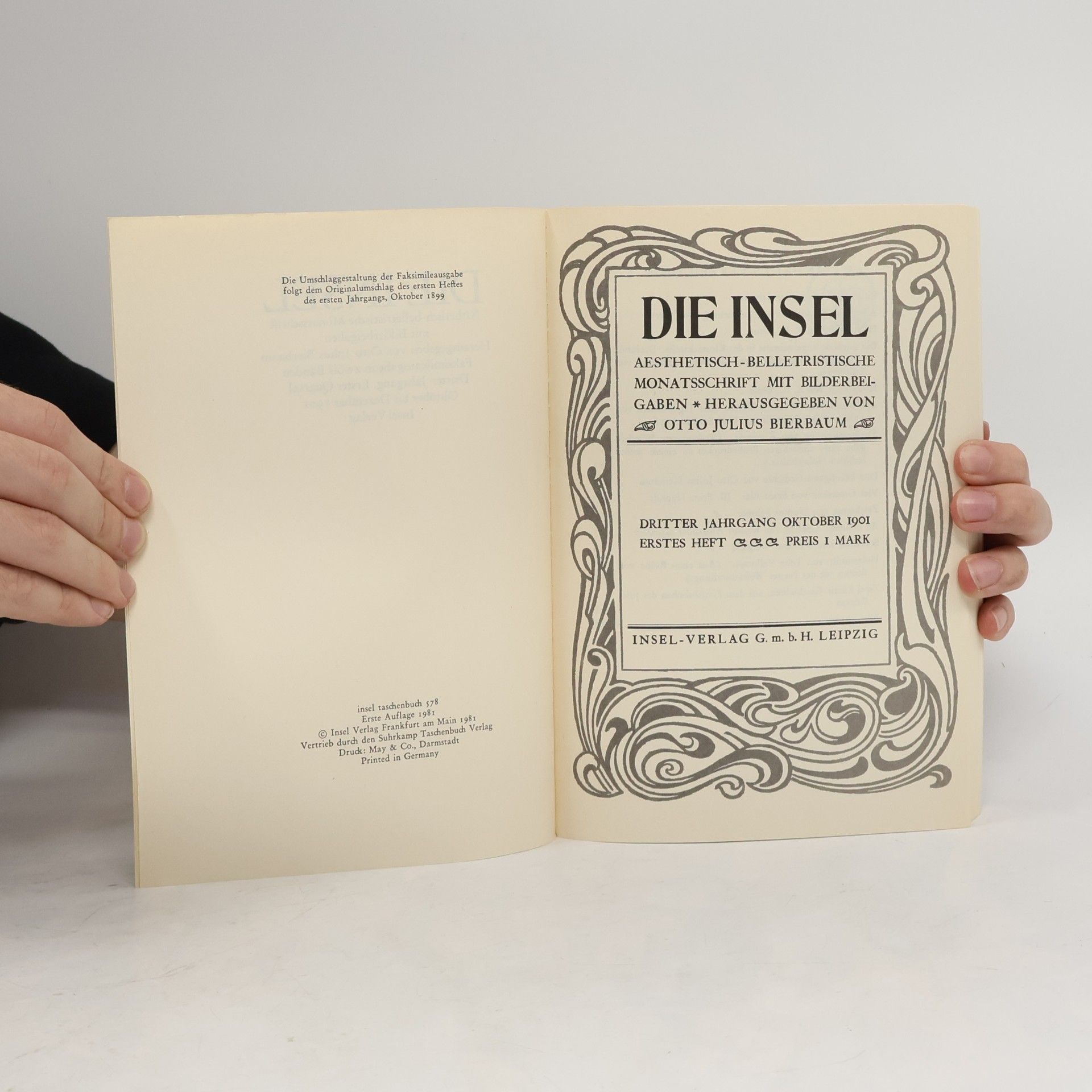 Otto Julius Bierbaum Die Insel III.-1