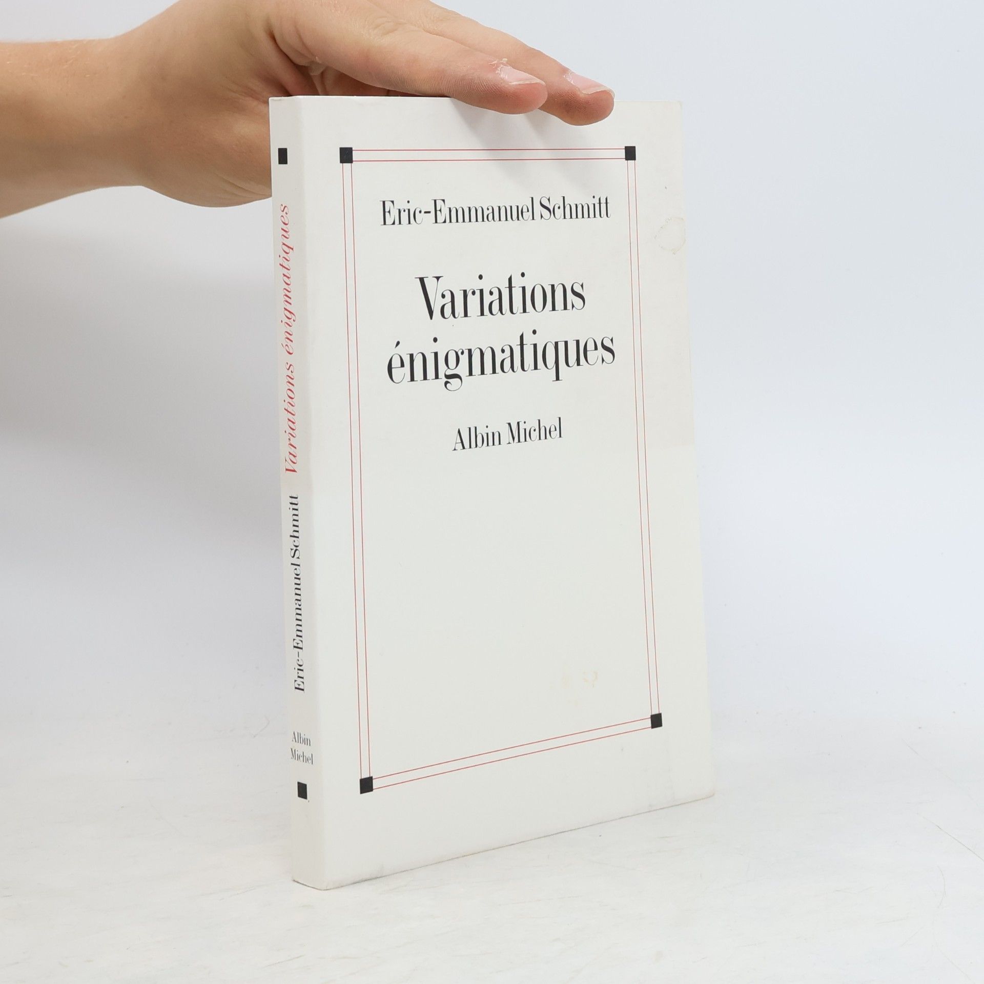 Eric Emmanuel Schmitt Variations énigmatiques