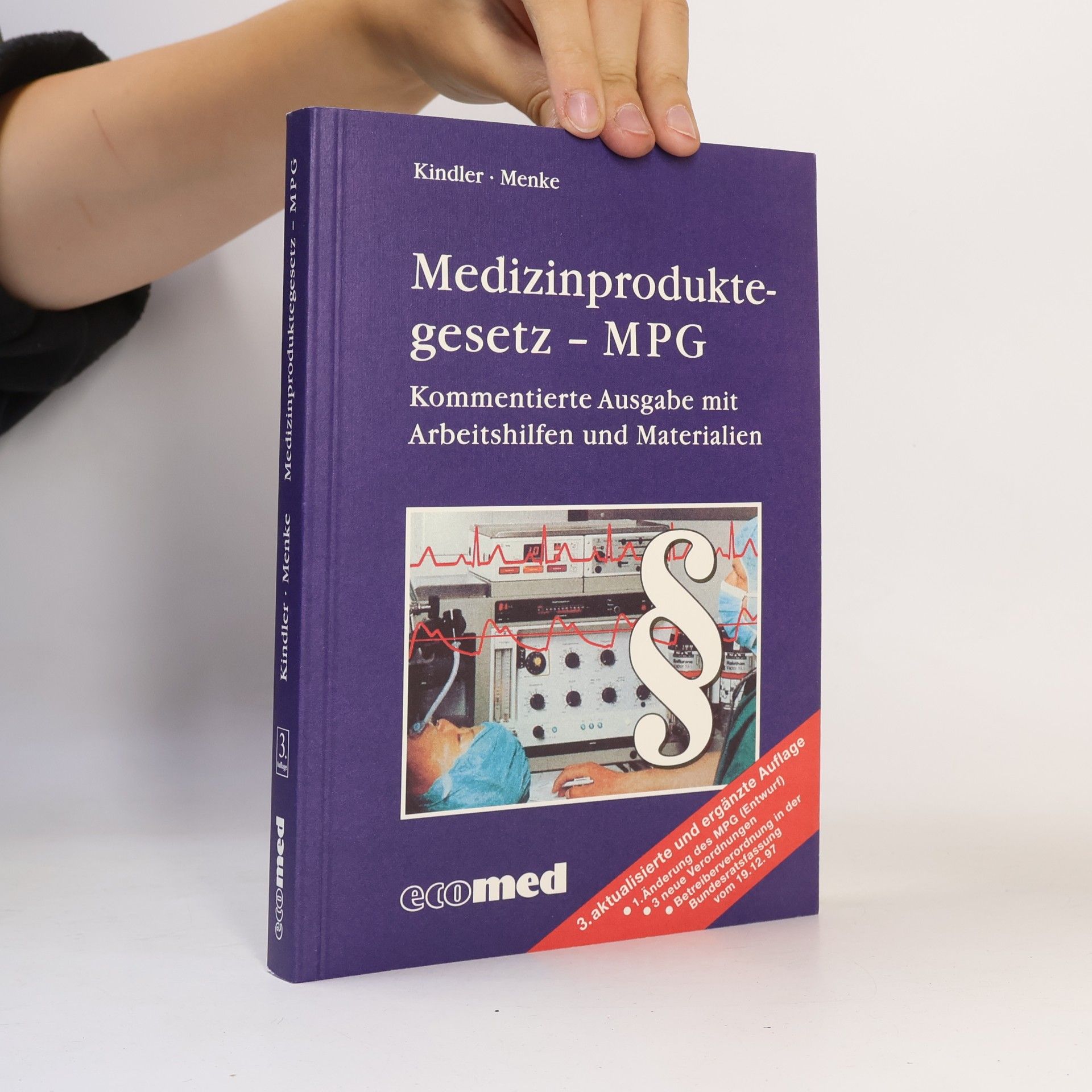 Manfred Kindler Medizinproduktegesetz