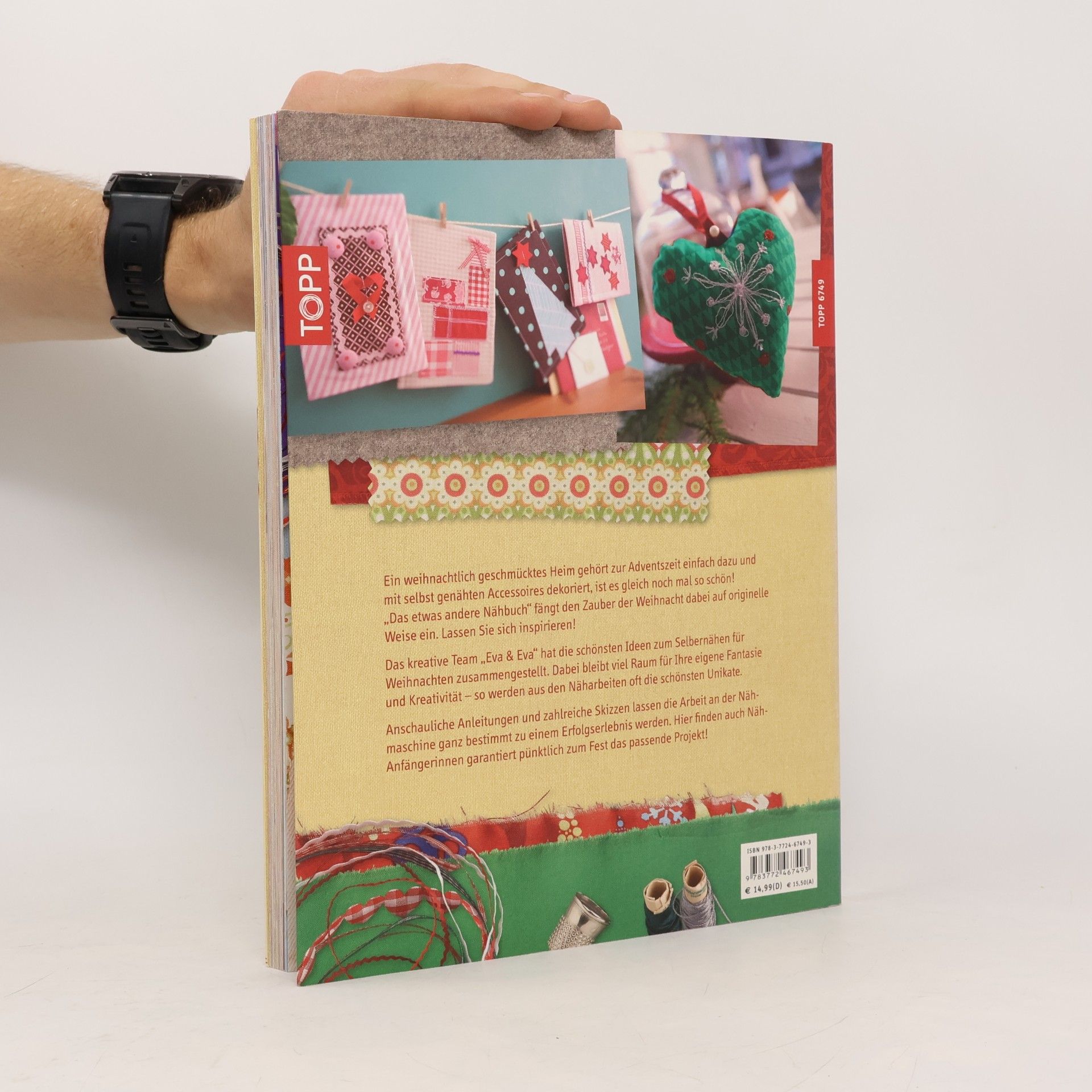 Eva Baumann Das etwas andere Nähbuch Weihnachten