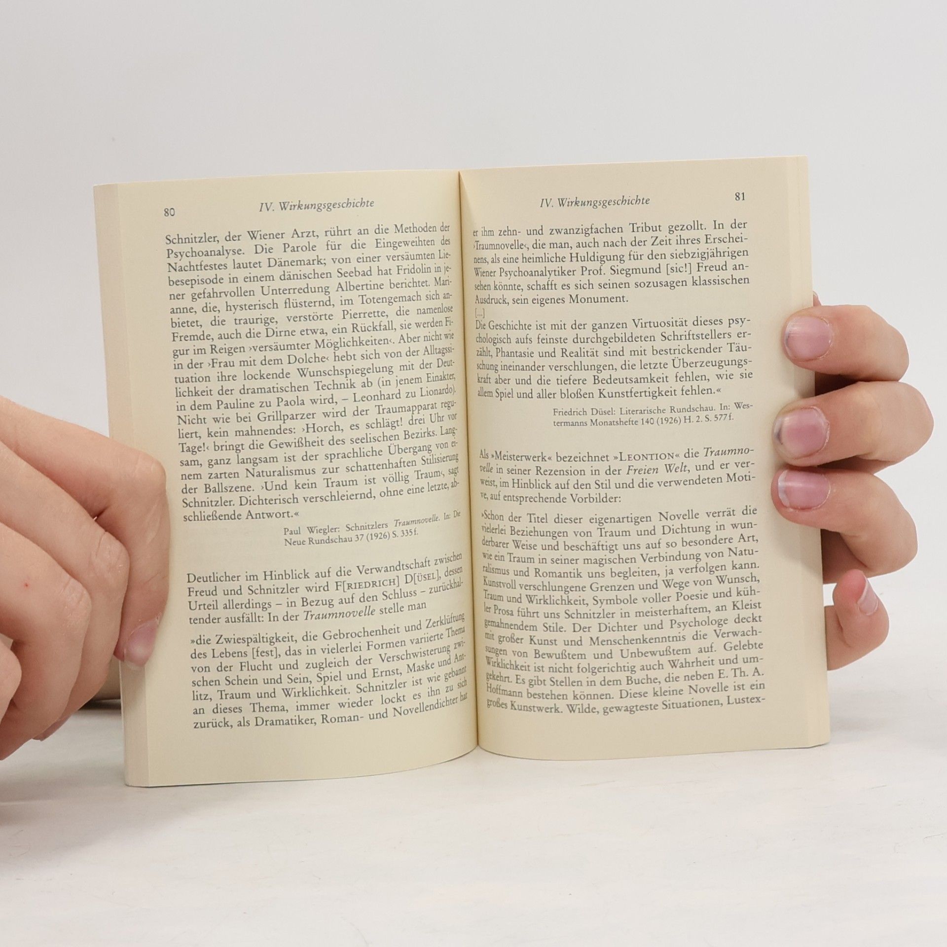 Arthur Schnitzler Erläuterungen und Dokumente: Arthur Schnitzler, Traumnovelle