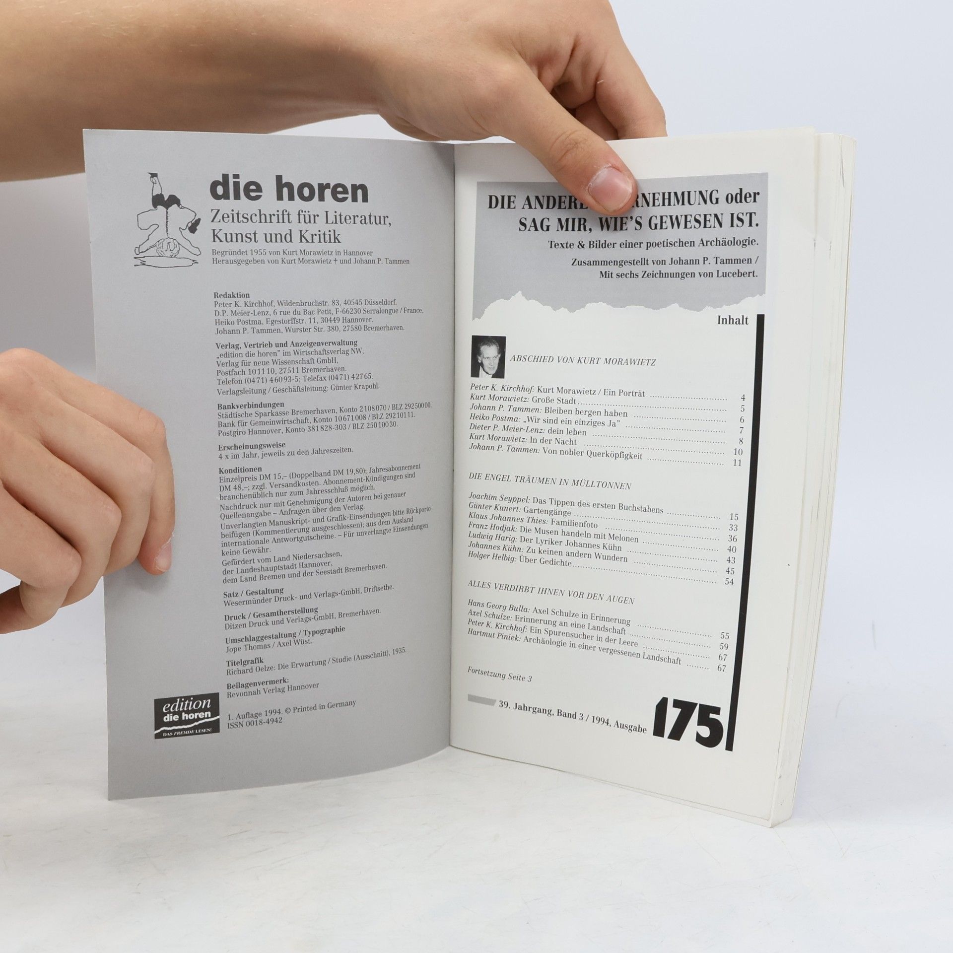 kolektiv Die Horen 175