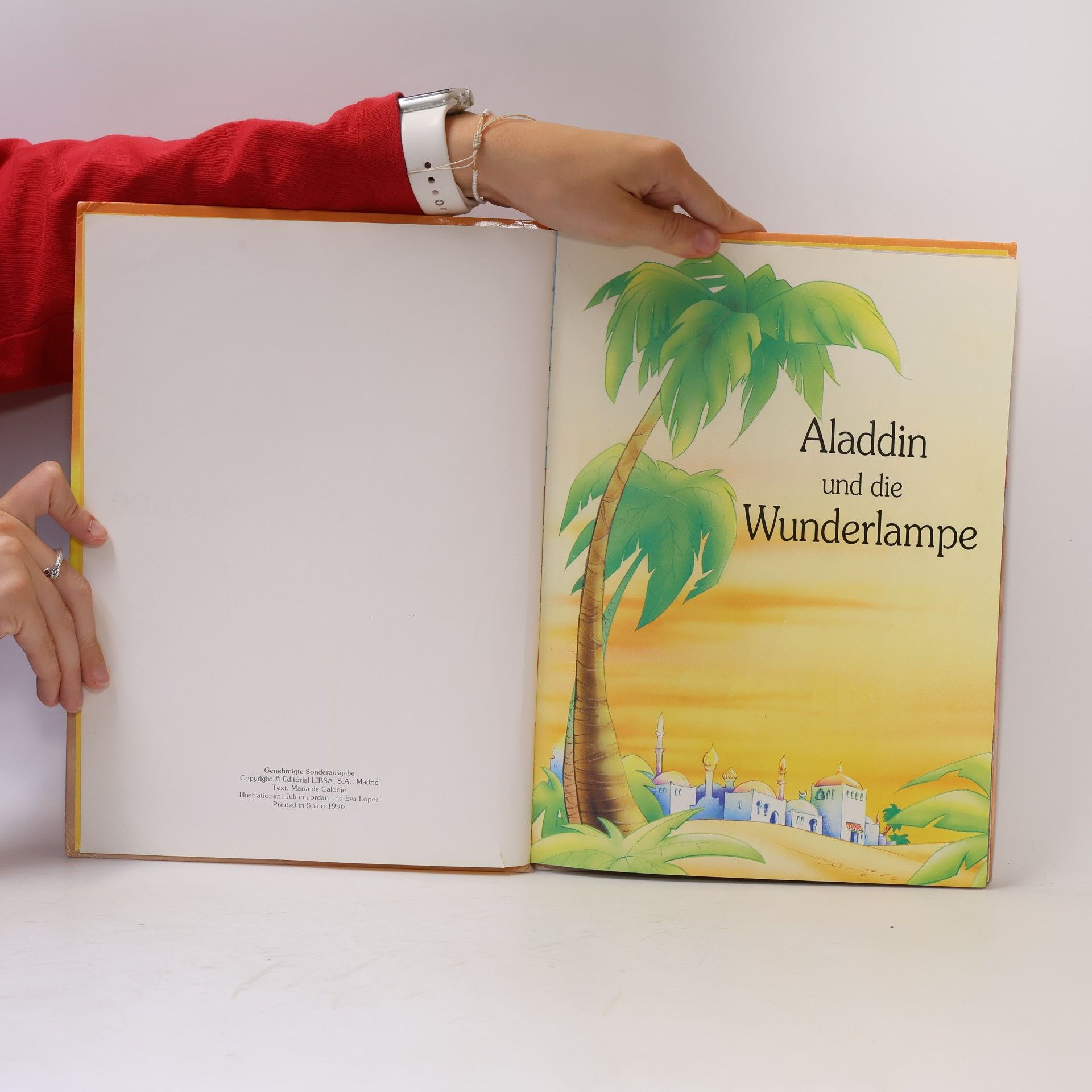 Julián Jordán Aladdin und die Wunderlampe
